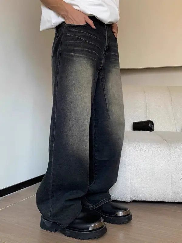 VIBE Blue High Street Vintage Loose Jeans Size US 32 / EU 48 - 1 Thumbnail