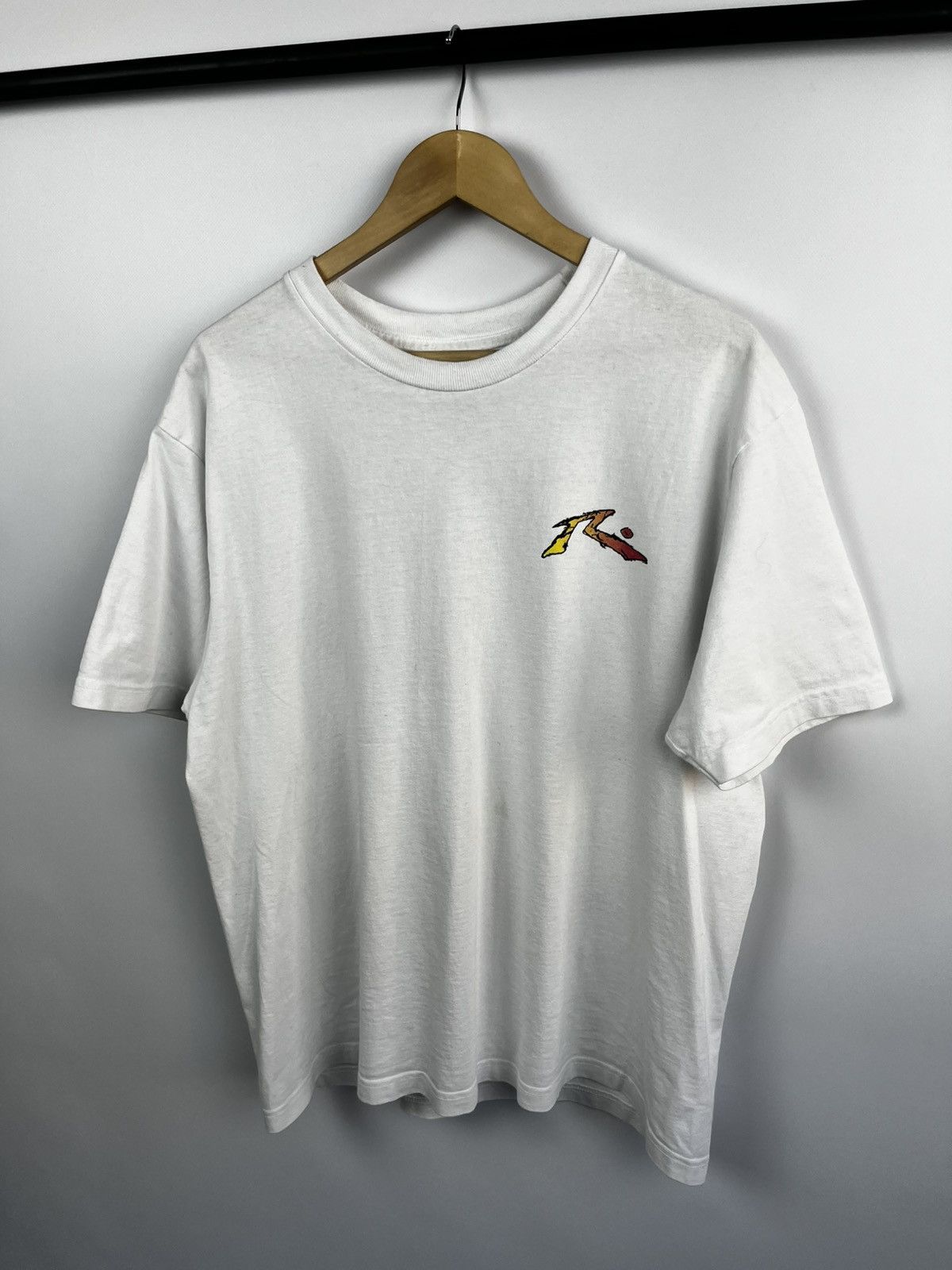 Rusty RUSTY - Mens Splinter T-Shirt - White - Casual Summer Size US L / EU 52-54 / 3 - 3 Thumbnail
