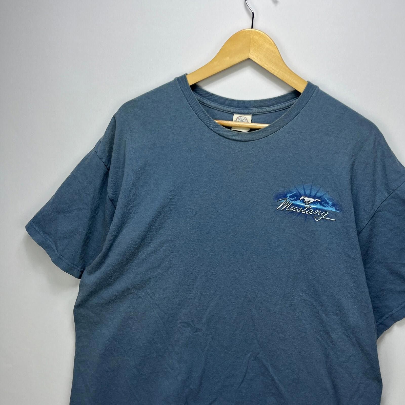 Vintage Vintage Y2K Ford Mustang Car T-Shirt 2XL Size US XL / EU 56 / 4 - 5 Thumbnail