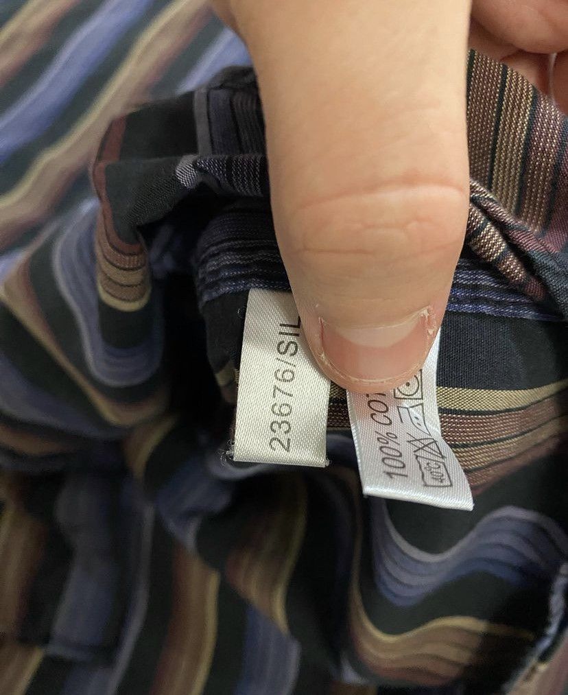 Vintage × Yves Saint Laurent Yves Saint Laurent Vintage Shirt YSL shirt y2k striped L Size US L / EU 52-54 / 3 - 5 Thumbnail