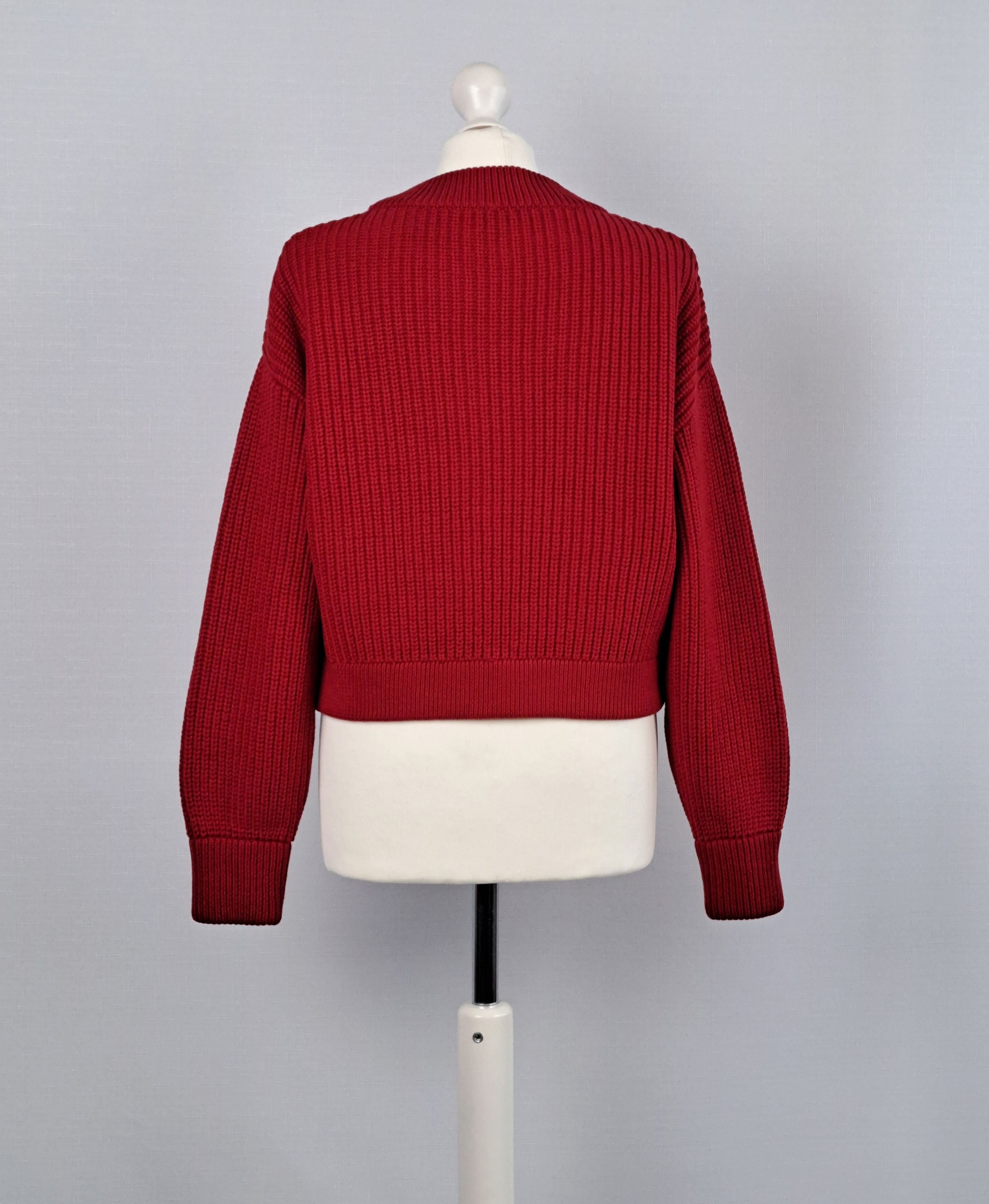 Philosophy di Lorenzo Serafini PHILOSOPHY Di Lorenzo Serafini cropped wool sweater. Size XS / US 0-2 / IT 36-38 - 4 Thumbnail
