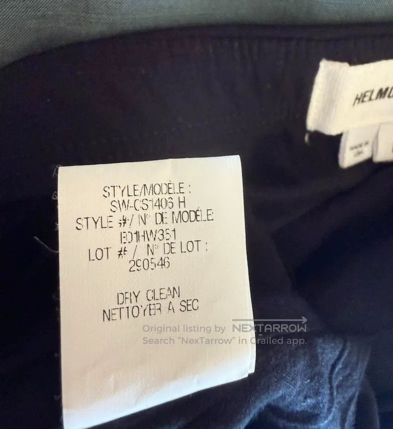 Helmut Lang Helmut Lang size M Made in USA Draped Asymmetric Modal Skir Size 25" / US 0 / IT 36 - 6 Thumbnail