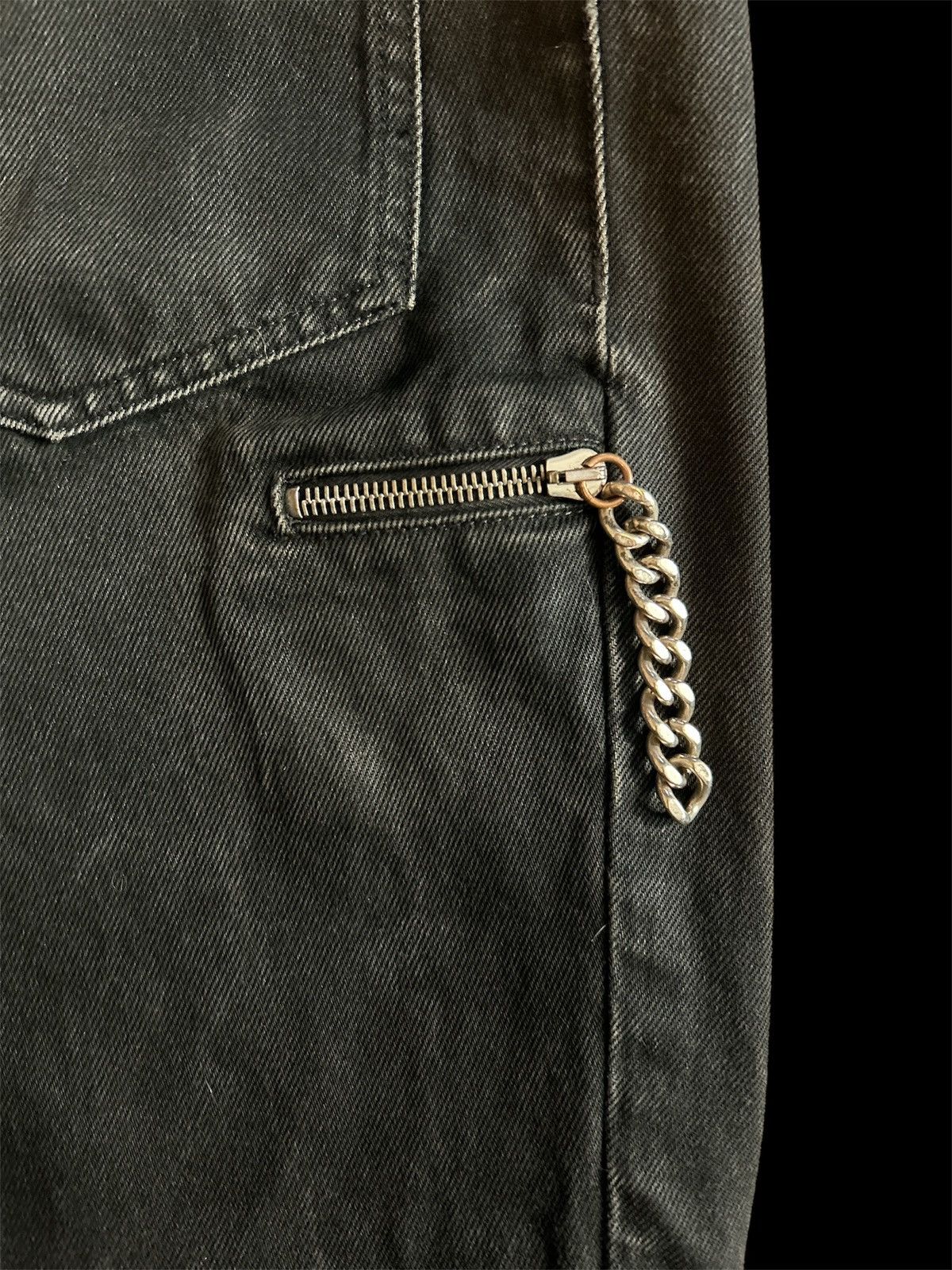 Raf by Raf Simons Cropped Denim Pants with Zipped Pocket Size US 32 / EU 48 - 3 Thumbnail