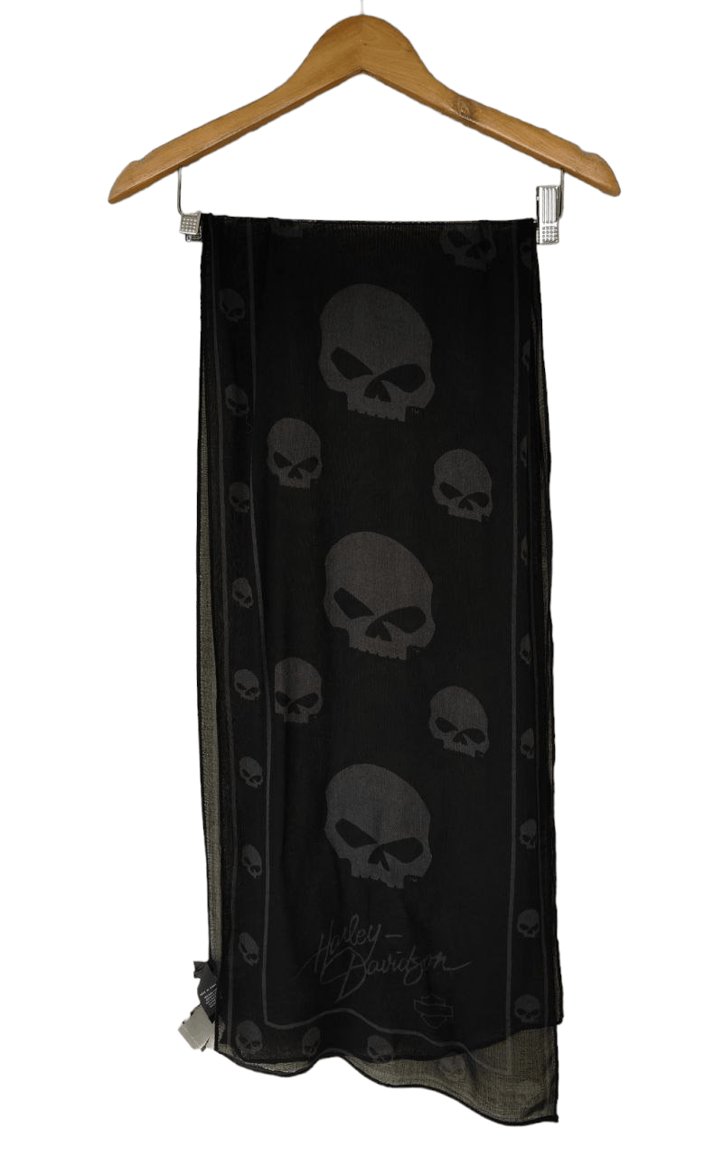 Harley Davidson Harley Davidson Rayon Skull Scarf Size ONE SIZE - 1 Thumbnail