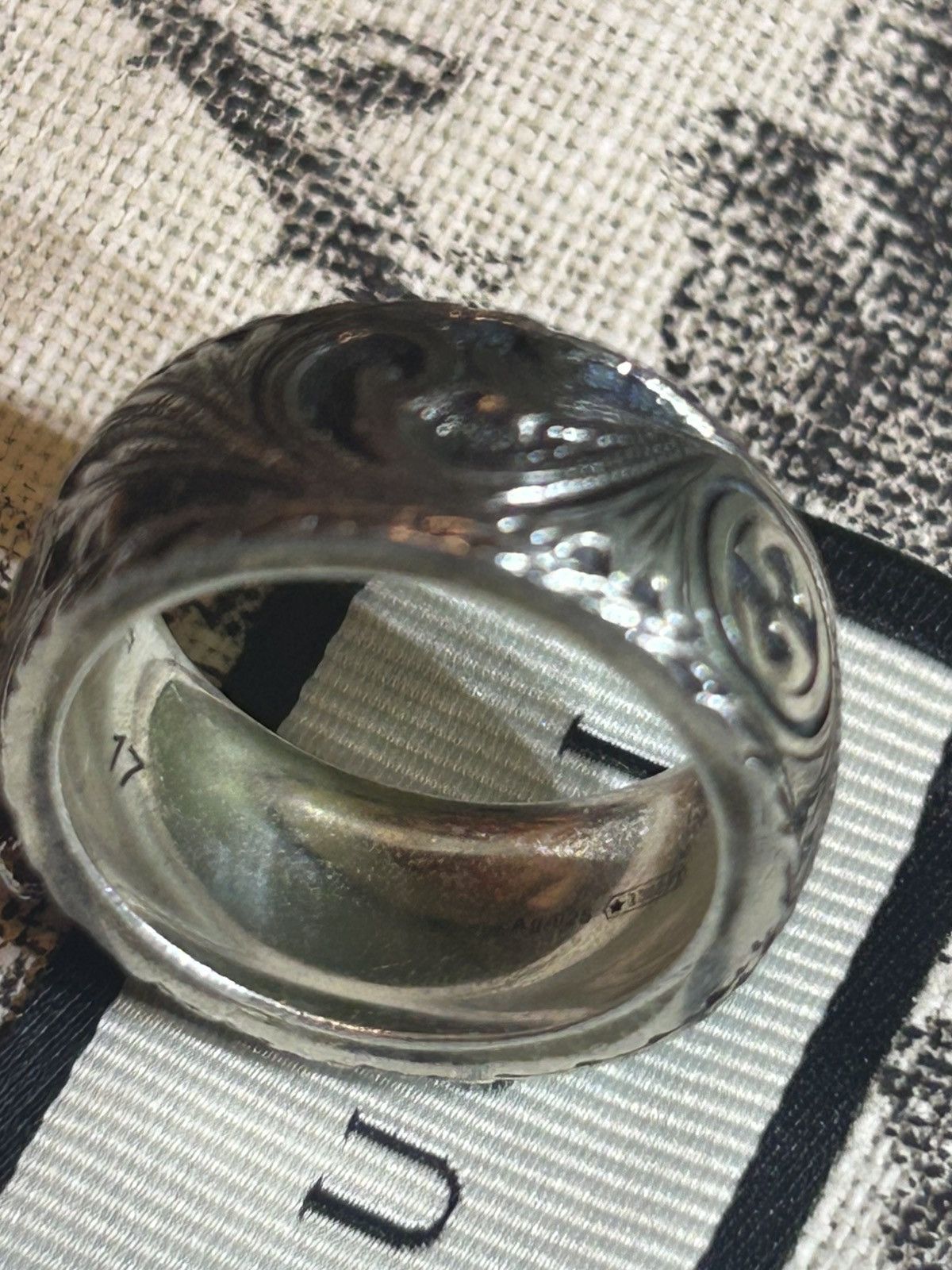 Gucci Gucci Feline Head Sterling Silver Ring Size ONE SIZE - 4 Thumbnail