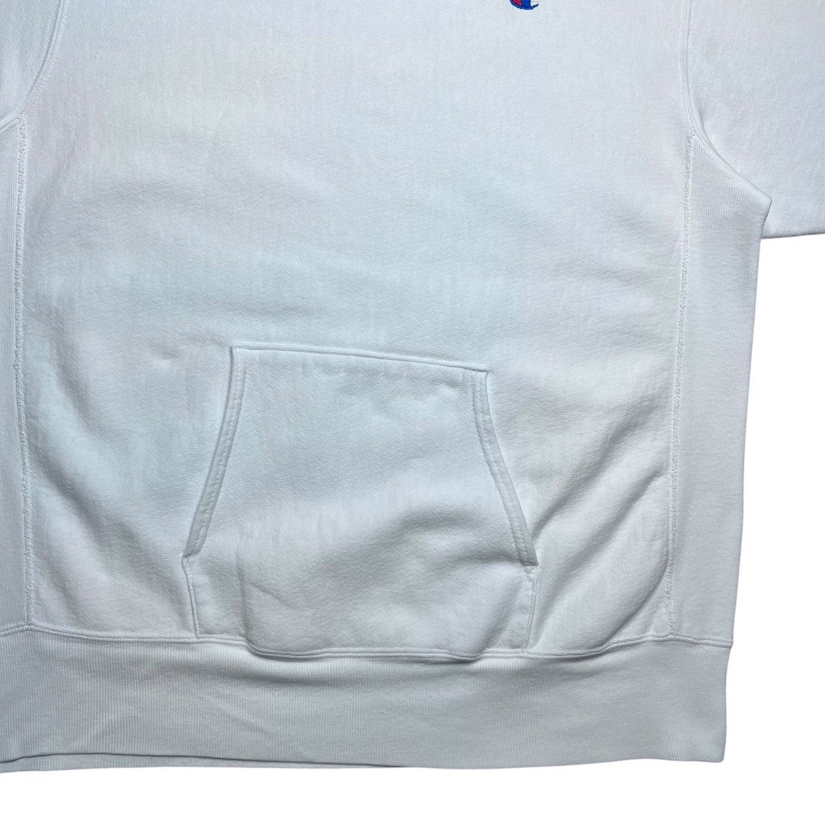 Champion Champion Embroidered Logo Blank White Reverse Weave Hoodie Size US XXL / EU 58 / 5 - 9 Thumbnail
