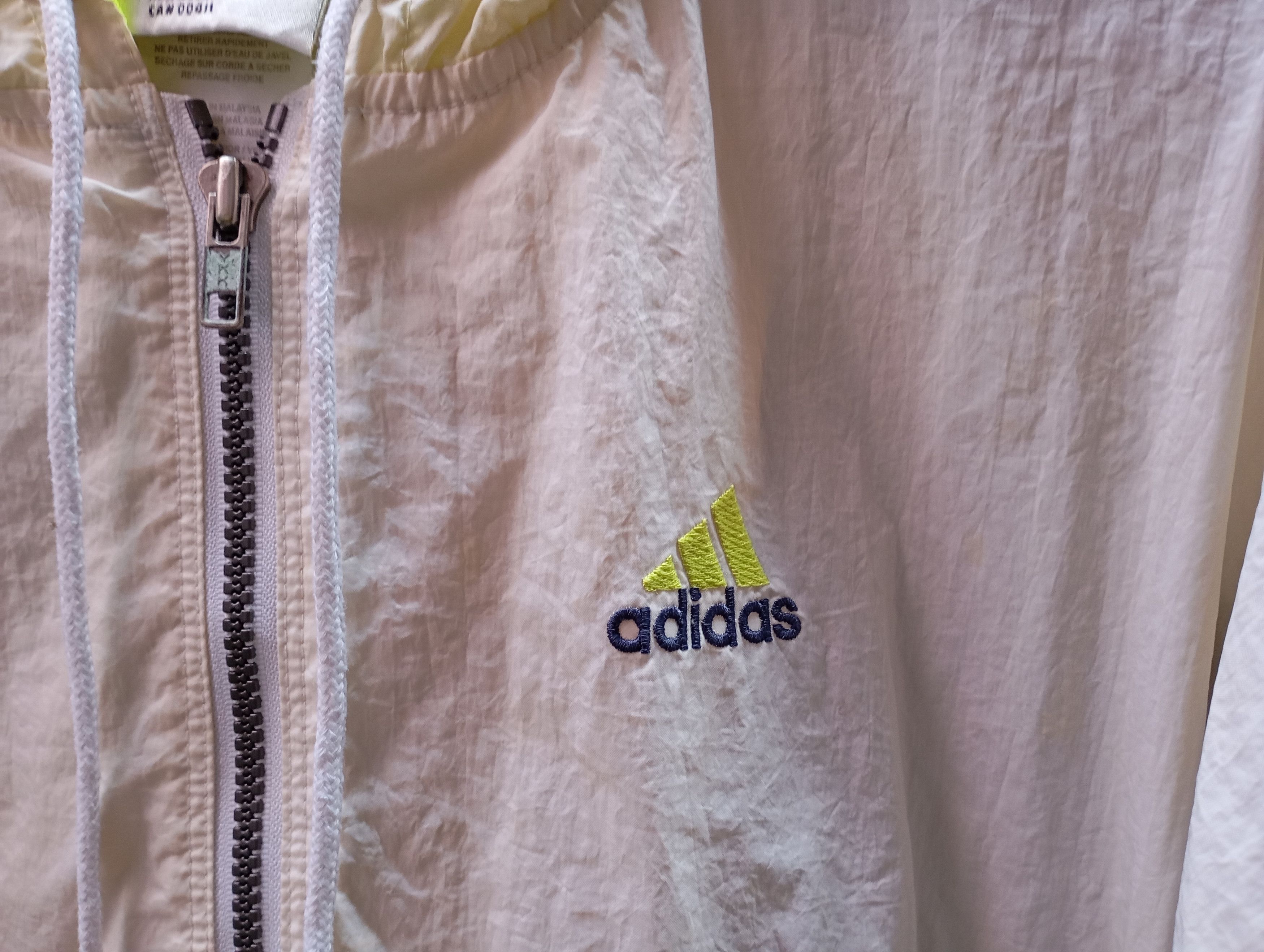 Adidas Adidas Windbreaker Jacket Size US L / EU 52-54 / 3 - 3 Thumbnail