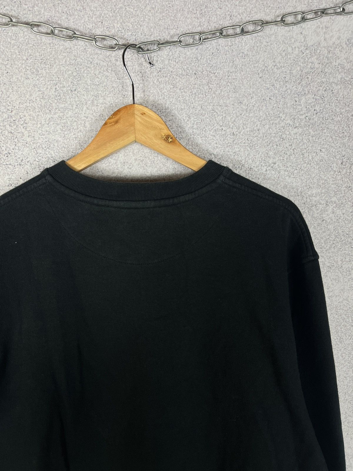 Nike Vintage Nike Small Swoosh Logo Sweatshirt SunFaded V-Neck Size US L / EU 52-54 / 3 - 9 Thumbnail