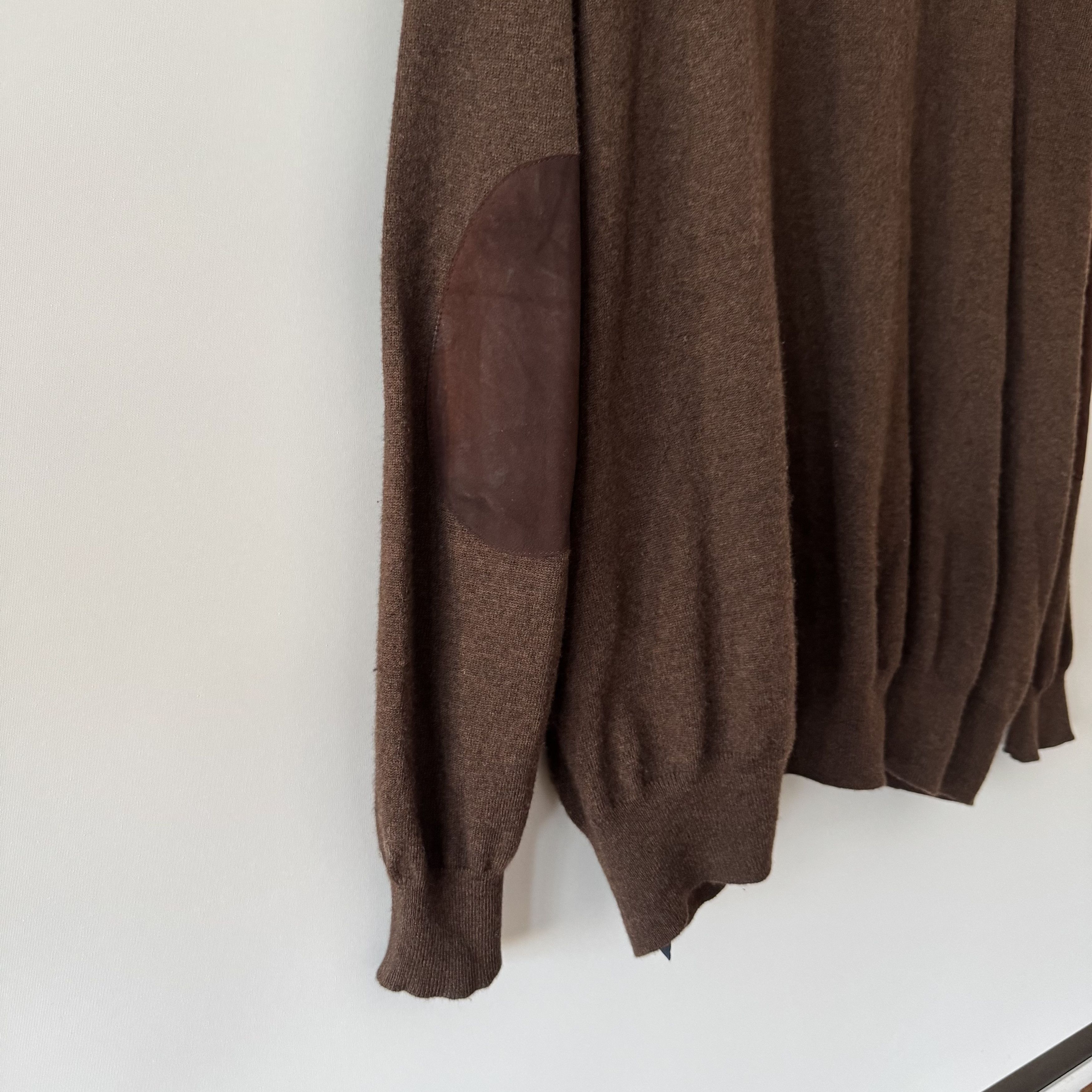 Polo Ralph Lauren Polo By Ralph Lauren Wool Brown Cardigan 3XL Size US XXL / EU 58 / 5 - 6 Thumbnail