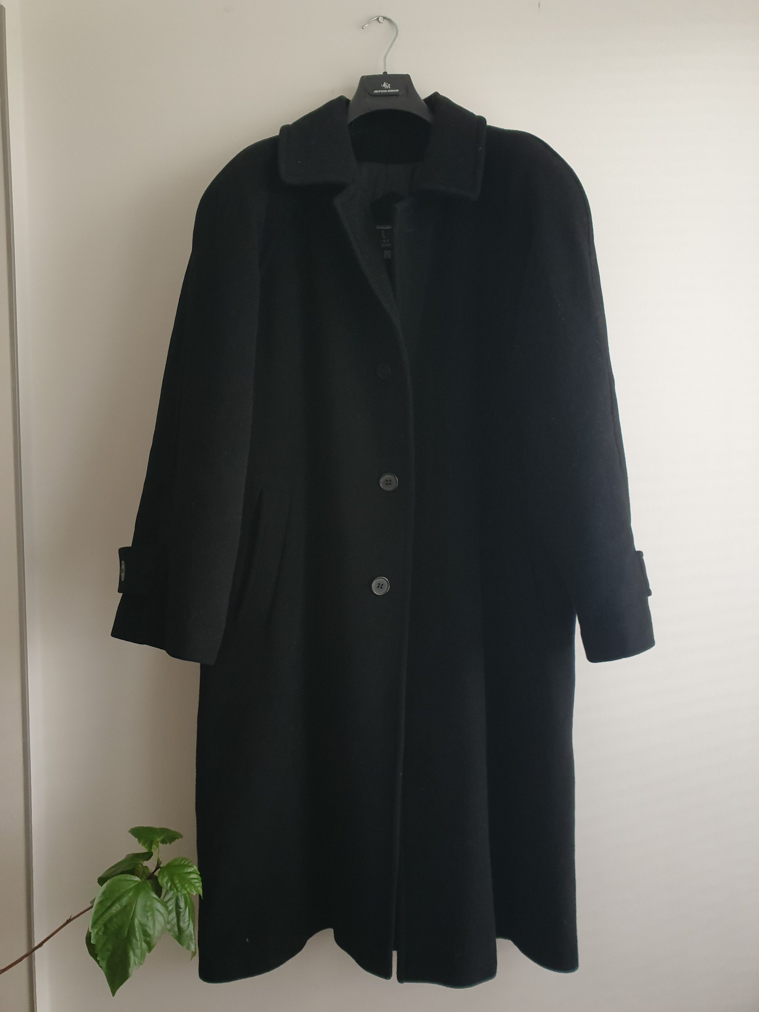 Other Wool Overcoat with Shoulder Pads Size US M / EU 48-50 / 2 - 1 Thumbnail
