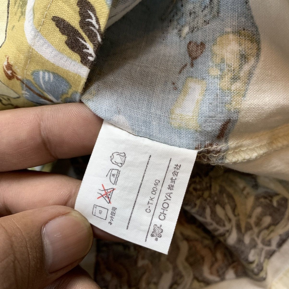 Kansai Yamamoto KANSAI MAN By KANSAI YAMAMOTO OPEN COLLAR SHIRT OVER SIZE Size US L / EU 52-54 / 3 - 9 Thumbnail