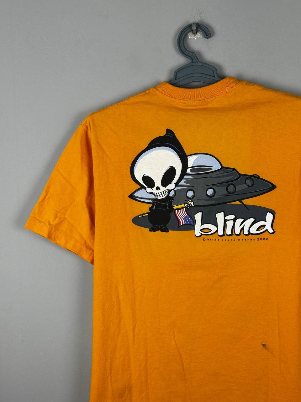 Blind Skateboards Vintage Blind Skateboards Made In USA Graphic Tee Size US L / EU 52-54 / 3 - 16 Thumbnail