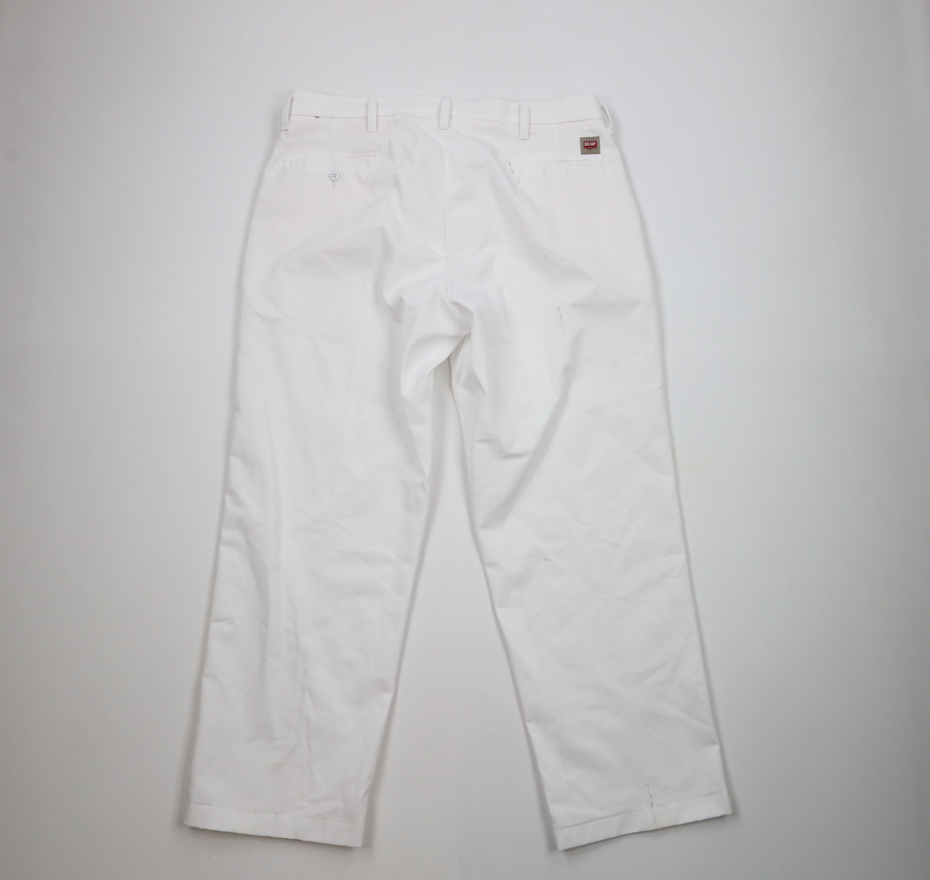 Vintage Vintage 90s Streetwear Wide Leg Mechanic Painter Pants White Size US 38 / EU 54 - 10 Thumbnail