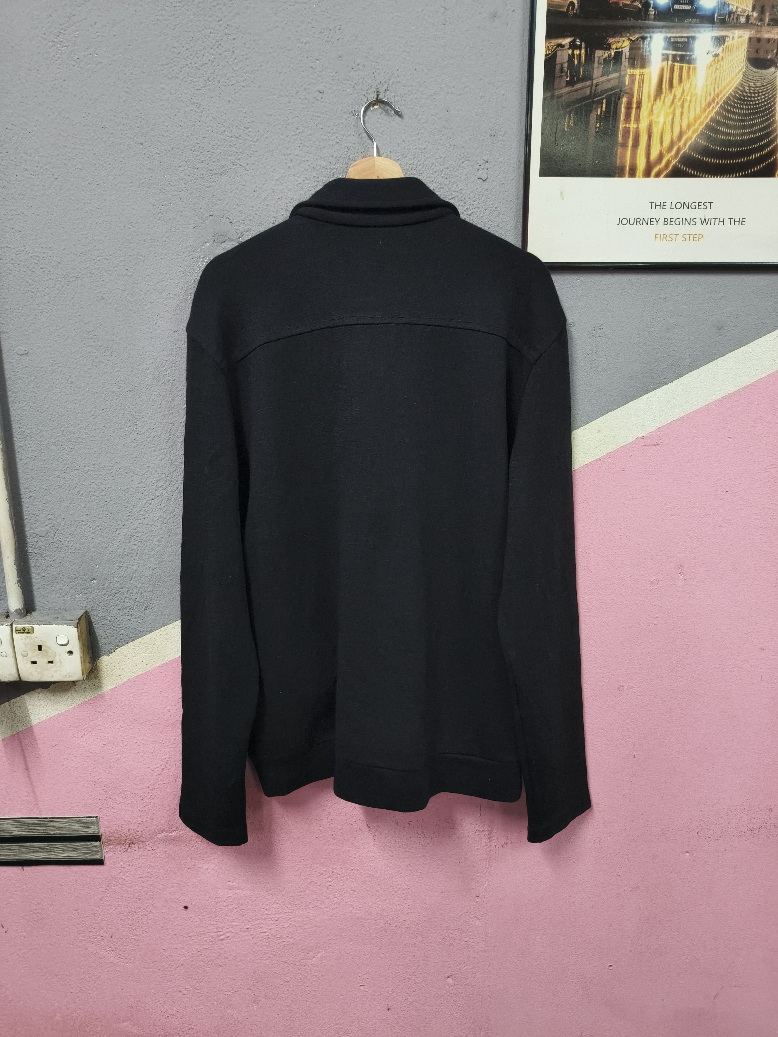 Hugo Boss Hugo Boss slim fit knit jacket sweater Size US XL / EU 56 / 4 - 10 Thumbnail
