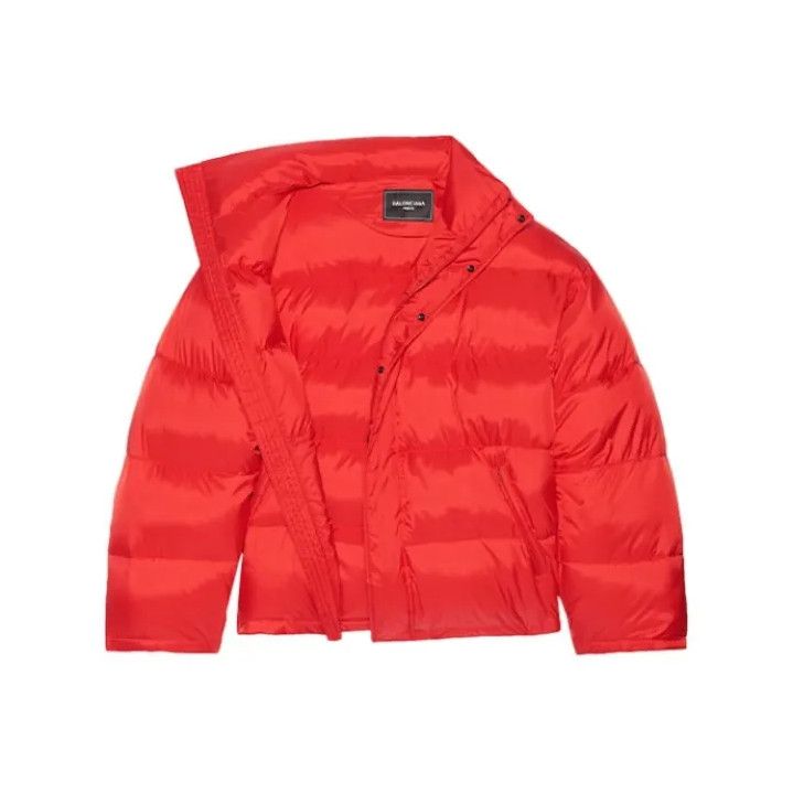Balenciaga Balenciaga Red Puffer Jacket for Men and Women Size US XS / EU 42 / 0 - 1 Thumbnail