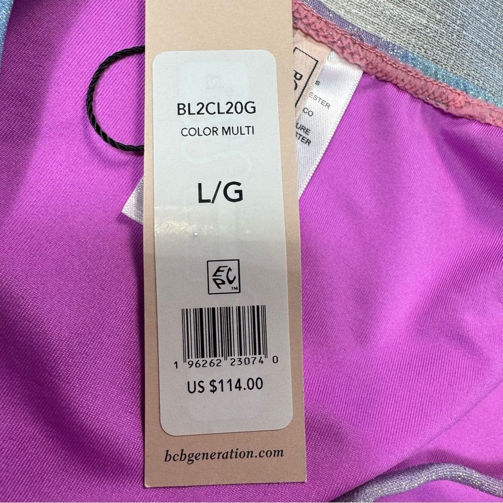 BCBGeneration NWT New $ 114 BCBGeneration Glitter Tie Dye Double Strap Ke Size L / US 10 / IT 46 - 7 Thumbnail