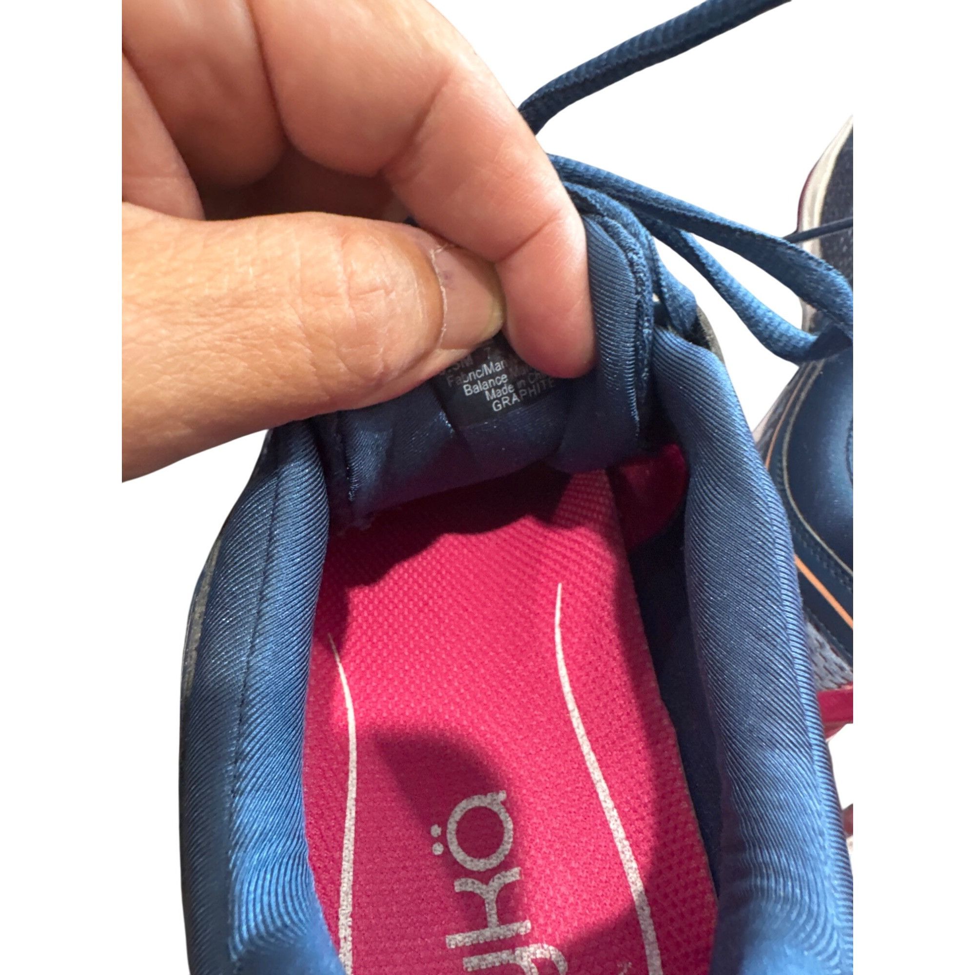 Other Ryka Graphite womans blue pink running sneakers shoes size 9 Size US 9.5 / IT 39.5 - 9 Thumbnail