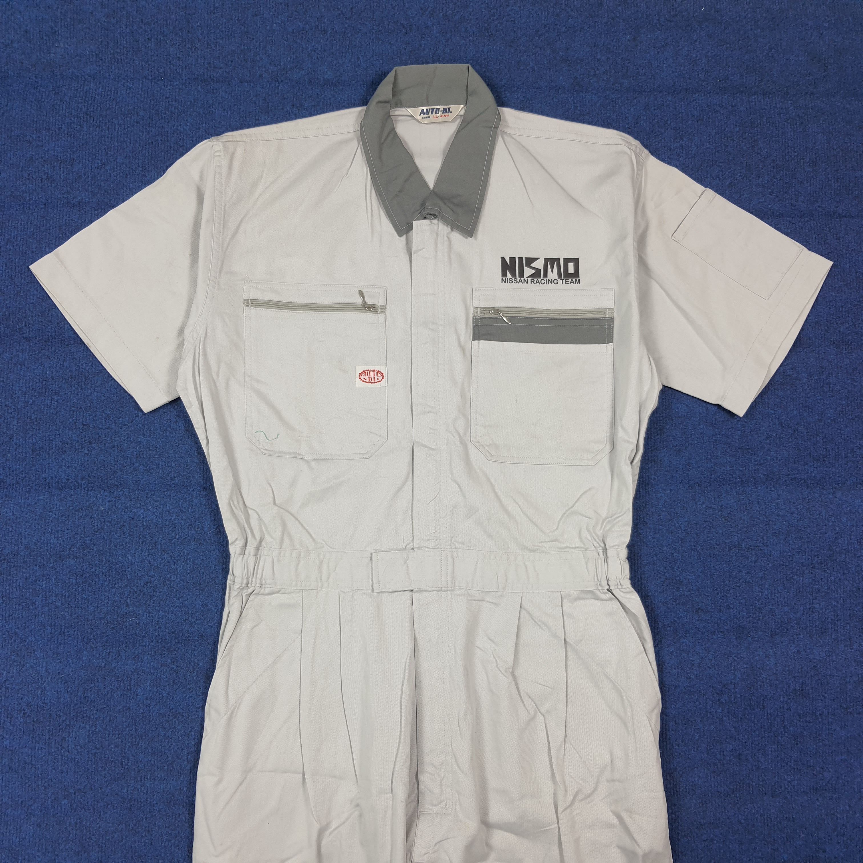 Japanese Brand Vintage NISMO Nissan Racing Team Coverall Jumpsuit C284N20 Size US L / EU 52-54 / 3 - 4 Thumbnail