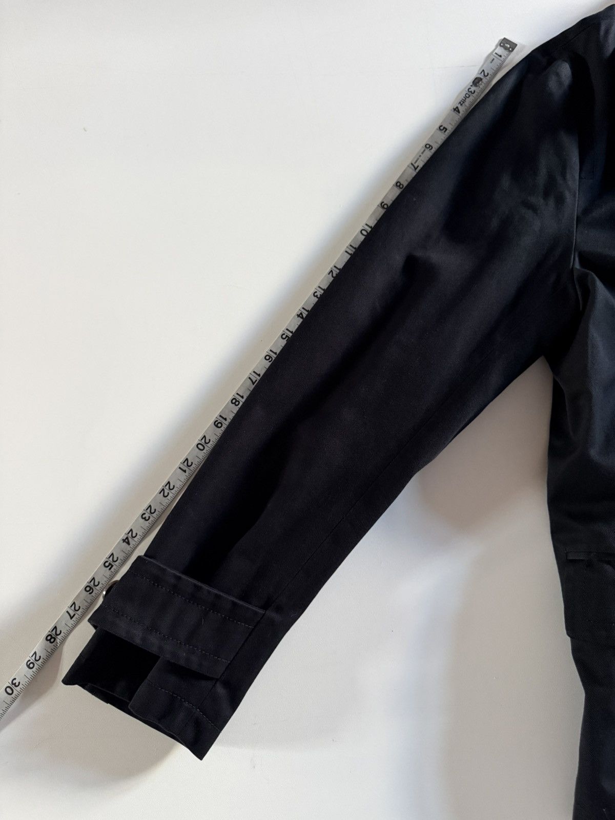 Gucci GUCCI-Black 100% Cotton Double-Breasted Jacket-Field Coat XL Size US L / EU 52-54 / 3 - 21 Thumbnail