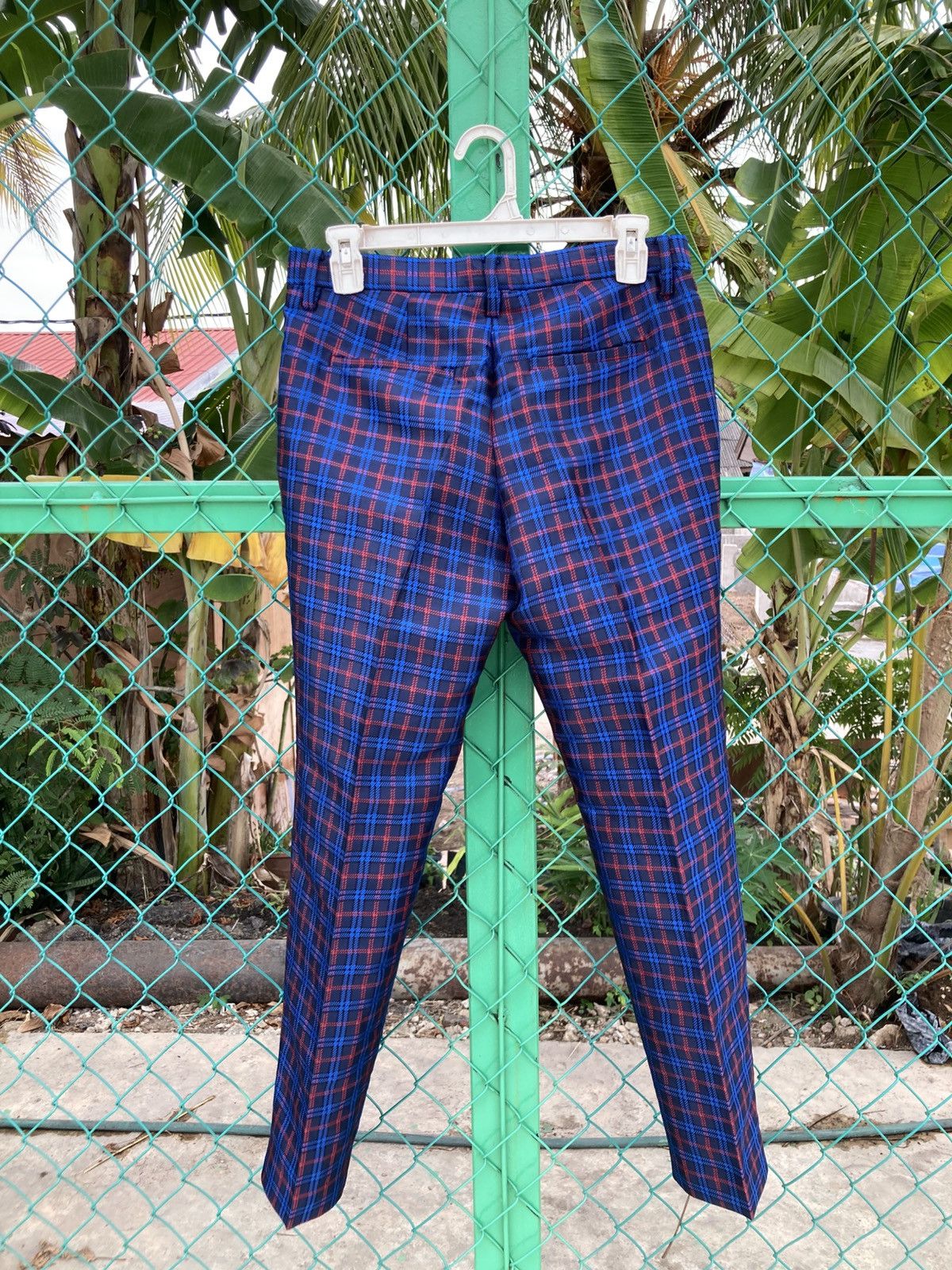 Tsumori Chisato Tsumori Chisato Tartan Plaid Tapered Trousers Size US 31 - 3 Thumbnail