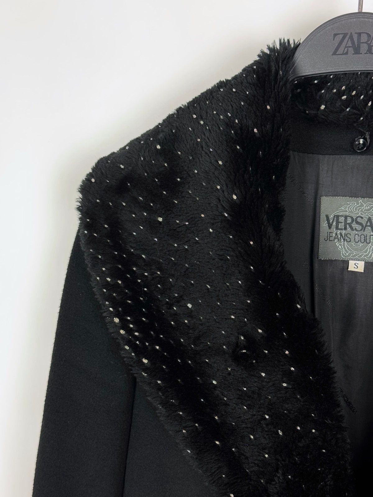Versace Jeans Couture Vintage Versace Jeans Couture Wool Overcoat Size S / US 4 / IT 40 - 10 Thumbnail