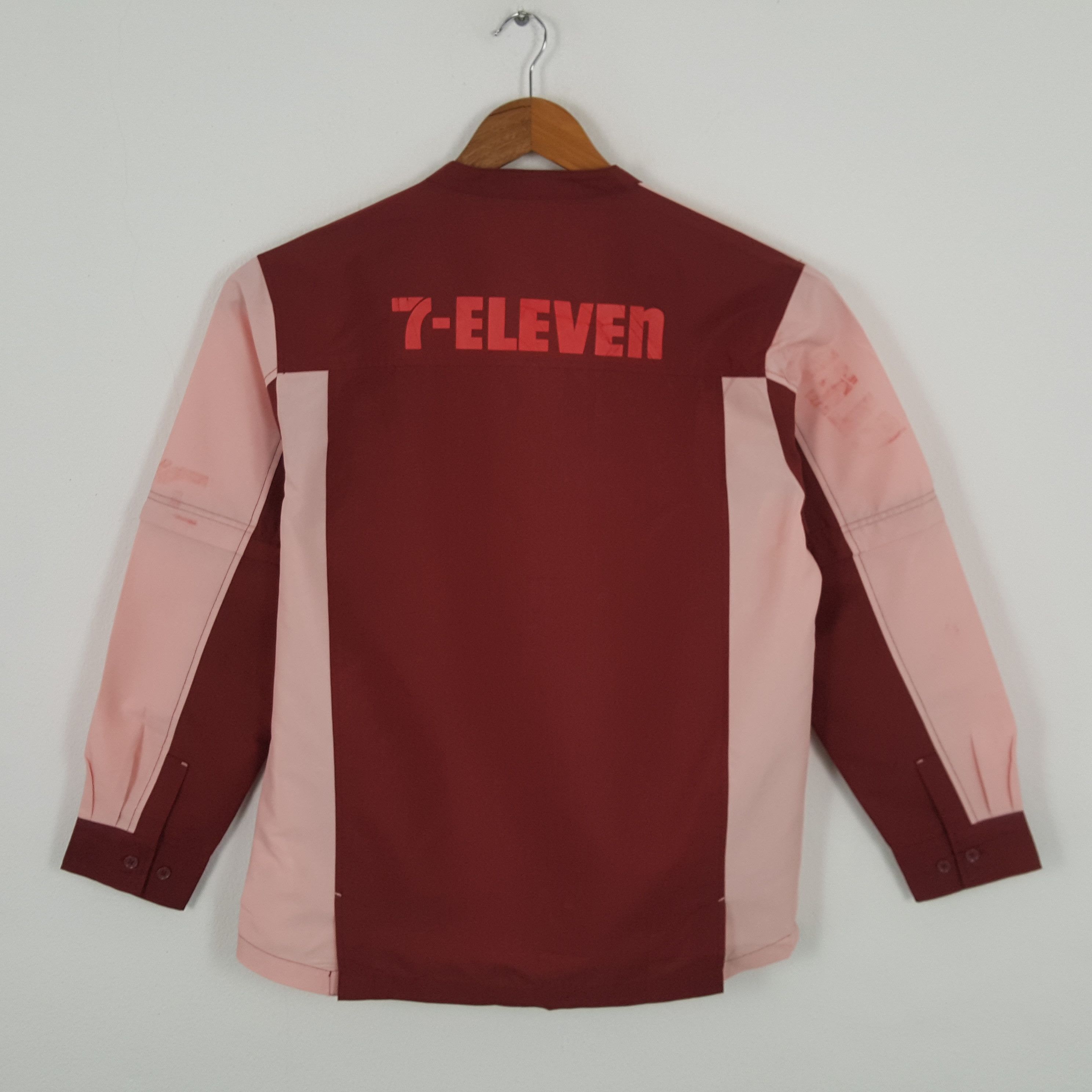 Japanese Brand × Vintage Vintage 7-ELEVEn Japanese Workers Uniform Jacket Size US L / EU 52-54 / 3 - 1 Thumbnail