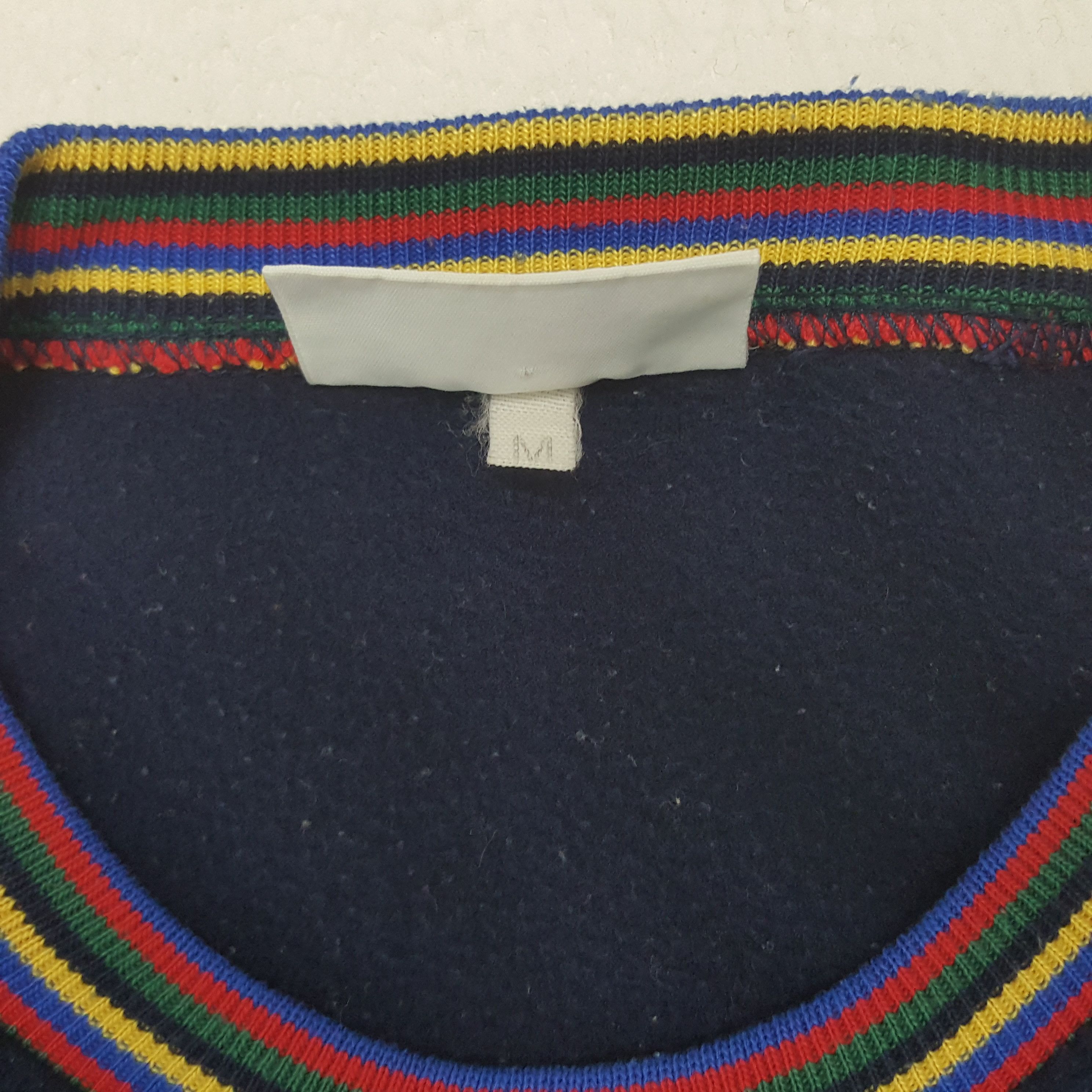 Trussardi × Vintage Vintage Trussardi Italian Brand Logo Sweatshirt C281N18 Size US M / EU 48-50 / 2 - 9 Thumbnail