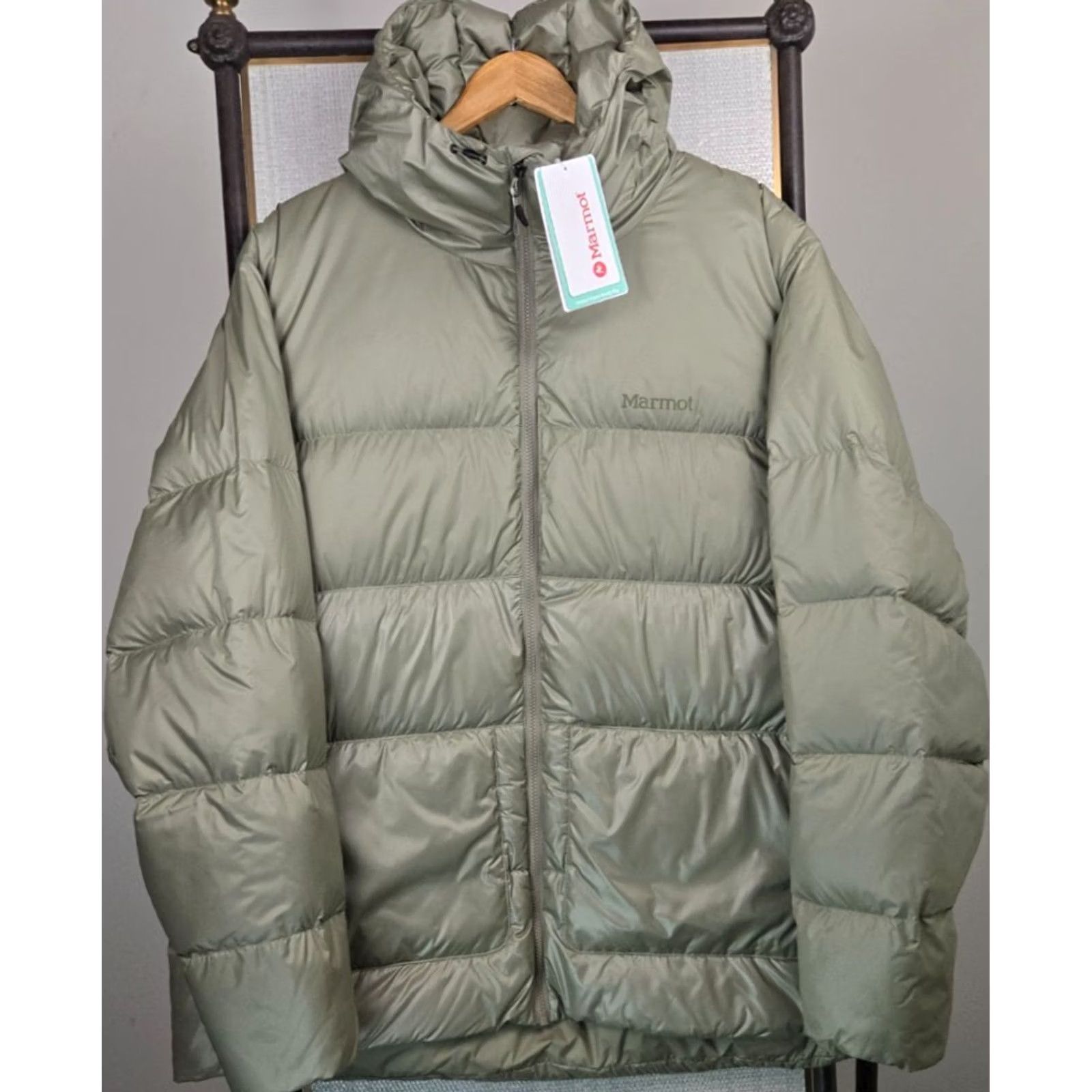 Marmot Marmot 700 Down Hooded Jacket Mens 3XL Green Full Zip Down Coat Full Zip 700 Marmot Down Jacket Mens 3XL Green Size US XXL / EU 58 / 5 - 2 Thumbnail