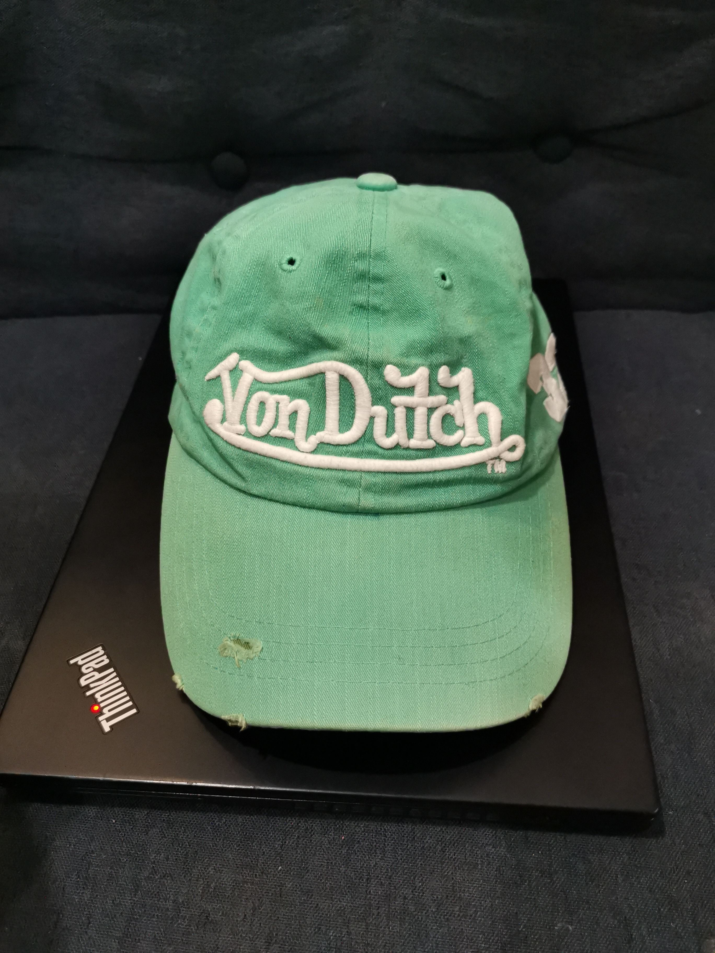 Vintage × Von Dutch Vintage Von Dutch Hats Distressed Design - Embroidery Size ONE SIZE - 9 Thumbnail