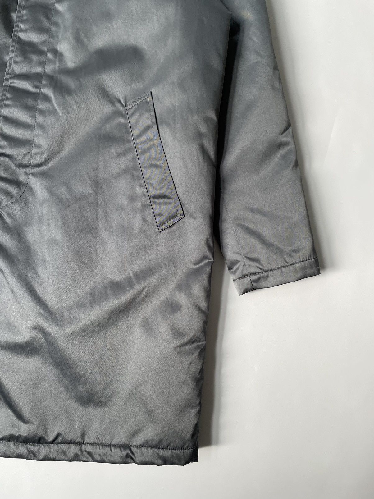 Our Legacy ‘Steel Shine’ Padded Nylon Mac Size US M / EU 48-50 / 2 - 7 Thumbnail