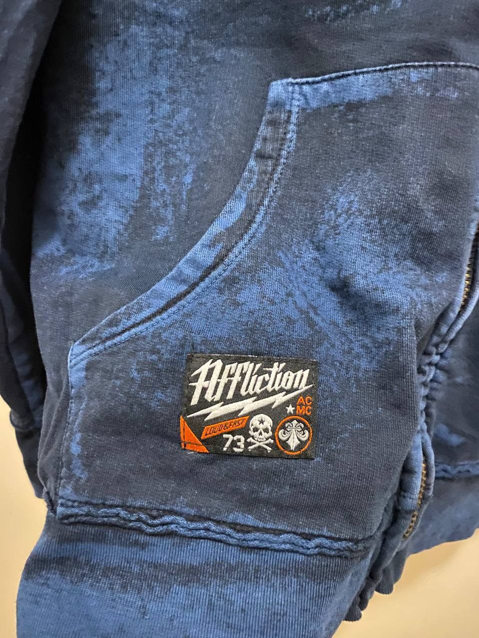 Affliction Affliction Vintage Y2K Zip Hoodie Size US M / EU 48-50 / 2 - 7 Thumbnail