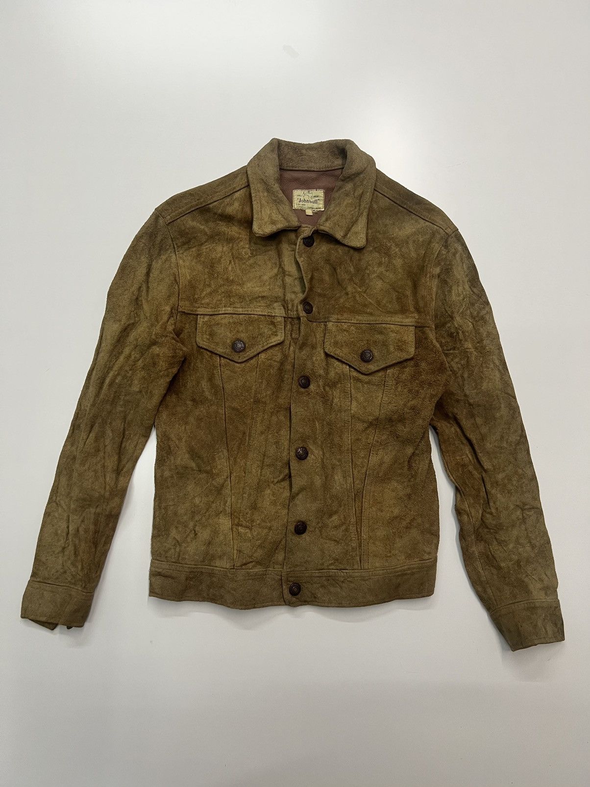 Johnbull JOHN BULL LEATHER TRUCKER JACKET Size US S / EU 44-46 / 1 - 1 Thumbnail