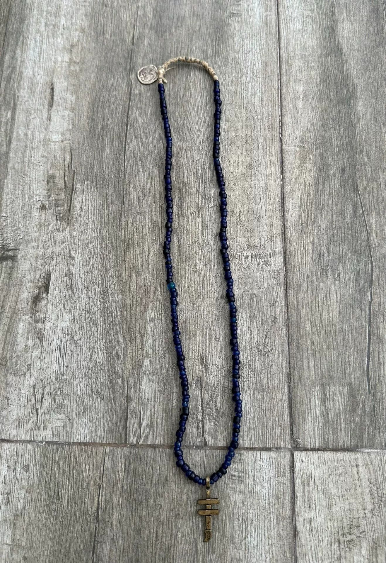 Visvim VISVIM Blue Glass Bead Necklace Size ONE SIZE - 1 Thumbnail
