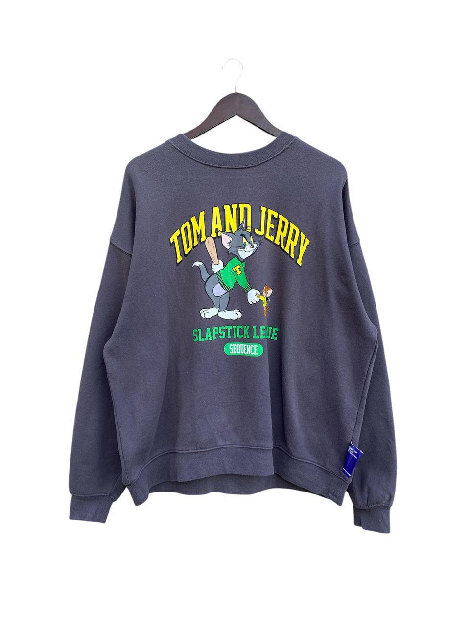 Cartoon Network Tom And Jerry Be One Soul Sequence Crewneck Sweatshirt Size US XL / EU 56 / 4 - 1 Thumbnail