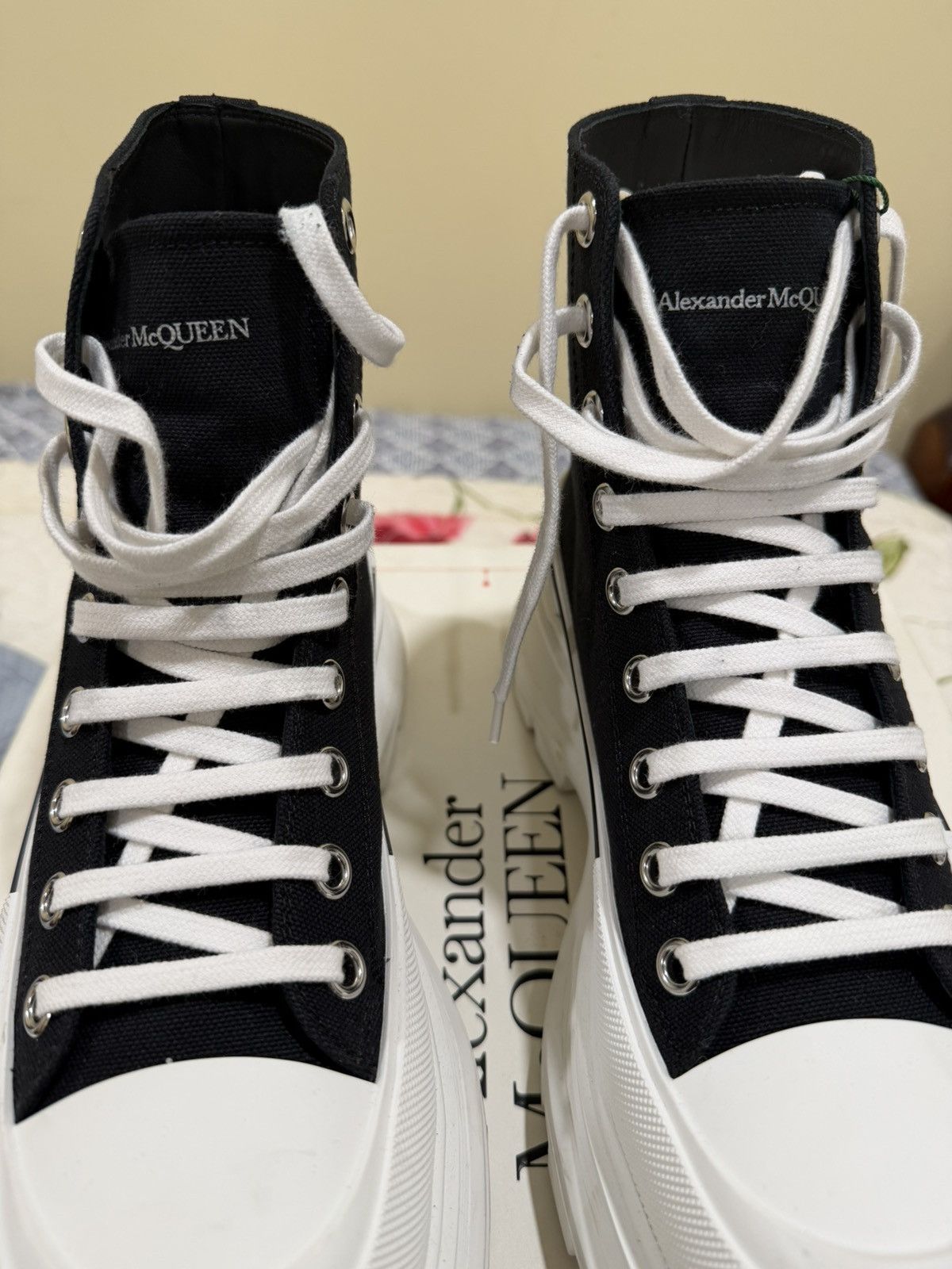 Alexander McQueen Black Alexander Mcqueen boots Size US 8 / EU 41 - 13 Thumbnail