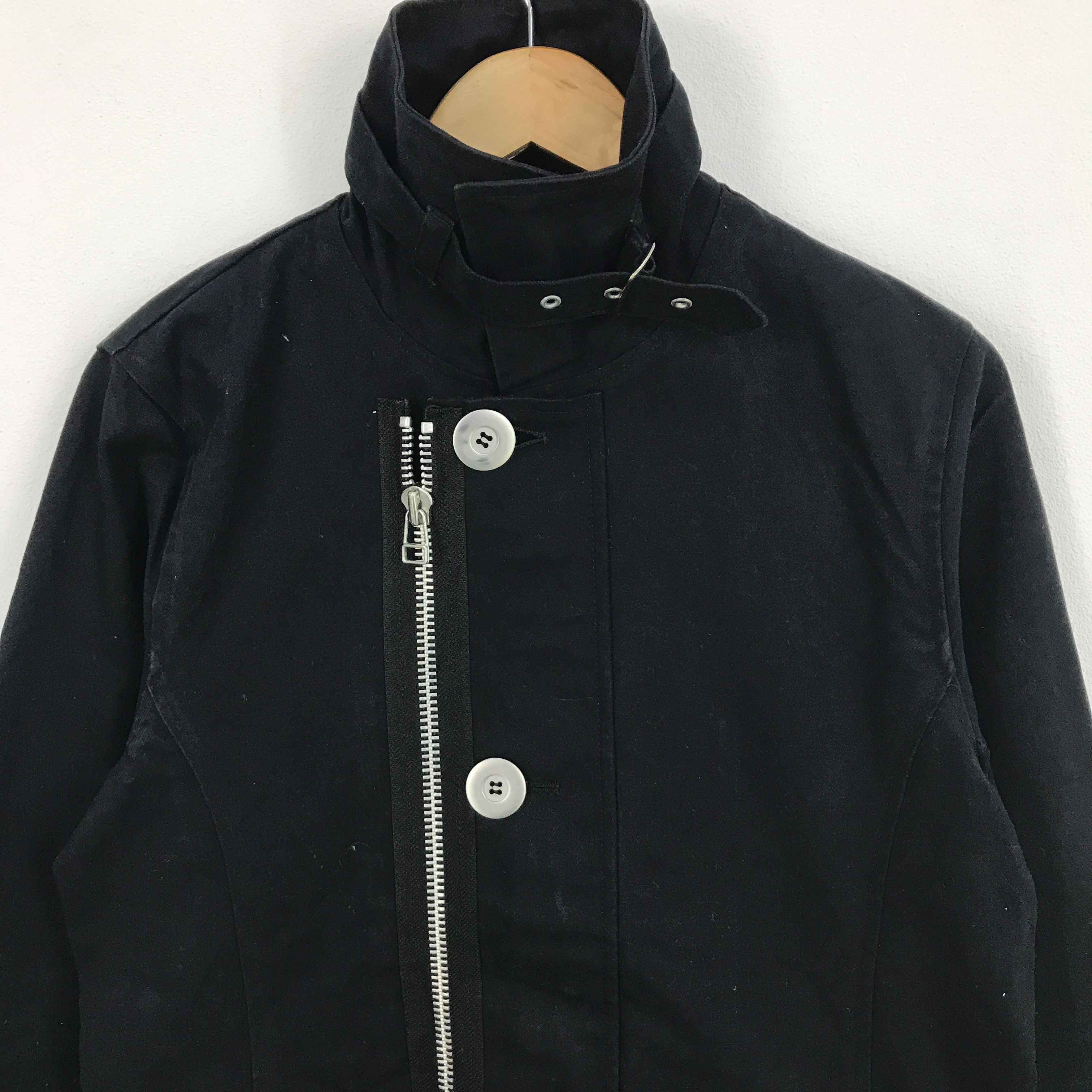 Japanese Brand × No Future Black Punk No Future zipper bondage jacket Size US M / EU 48-50 / 2 - 2 Thumbnail