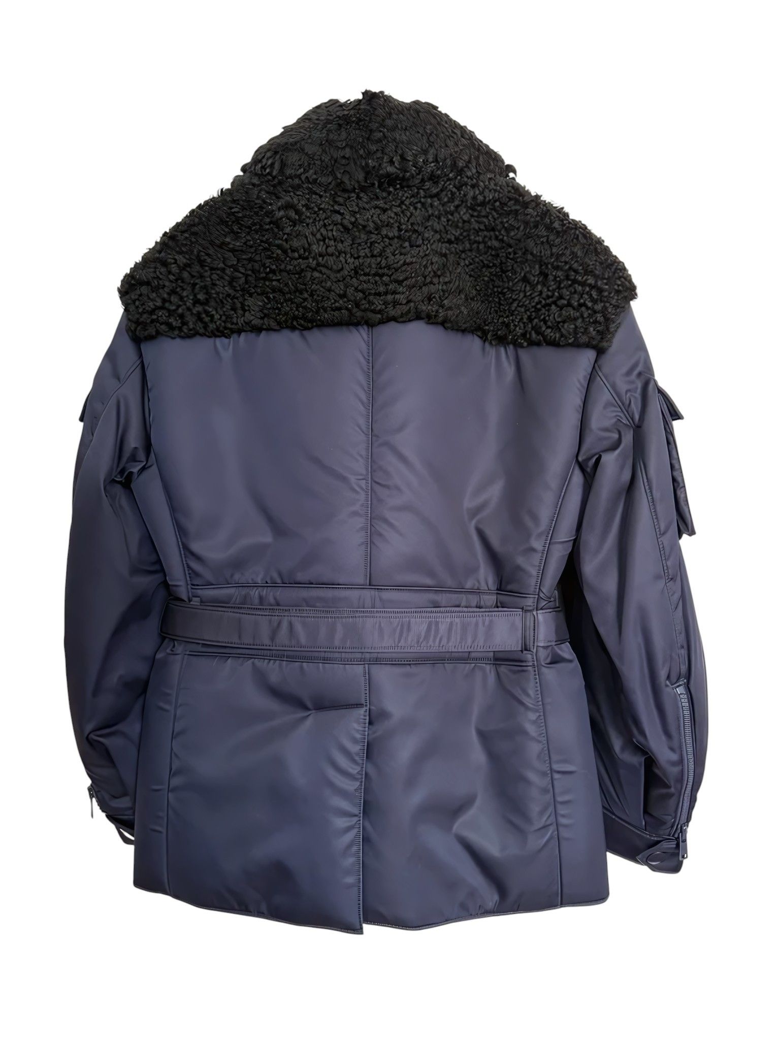 Prada F/W 2019 RUNWAY BELTED JACKET Size US S / EU 44-46 / 1 - 3 Thumbnail