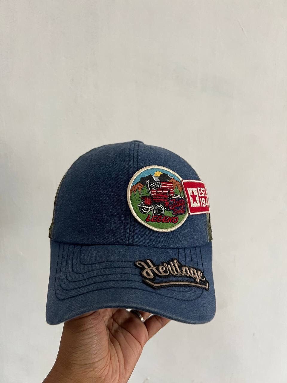 Japanese Brand Jeep Heritage American Icon Trucker Hat Cap Size ONE SIZE - 2 Thumbnail