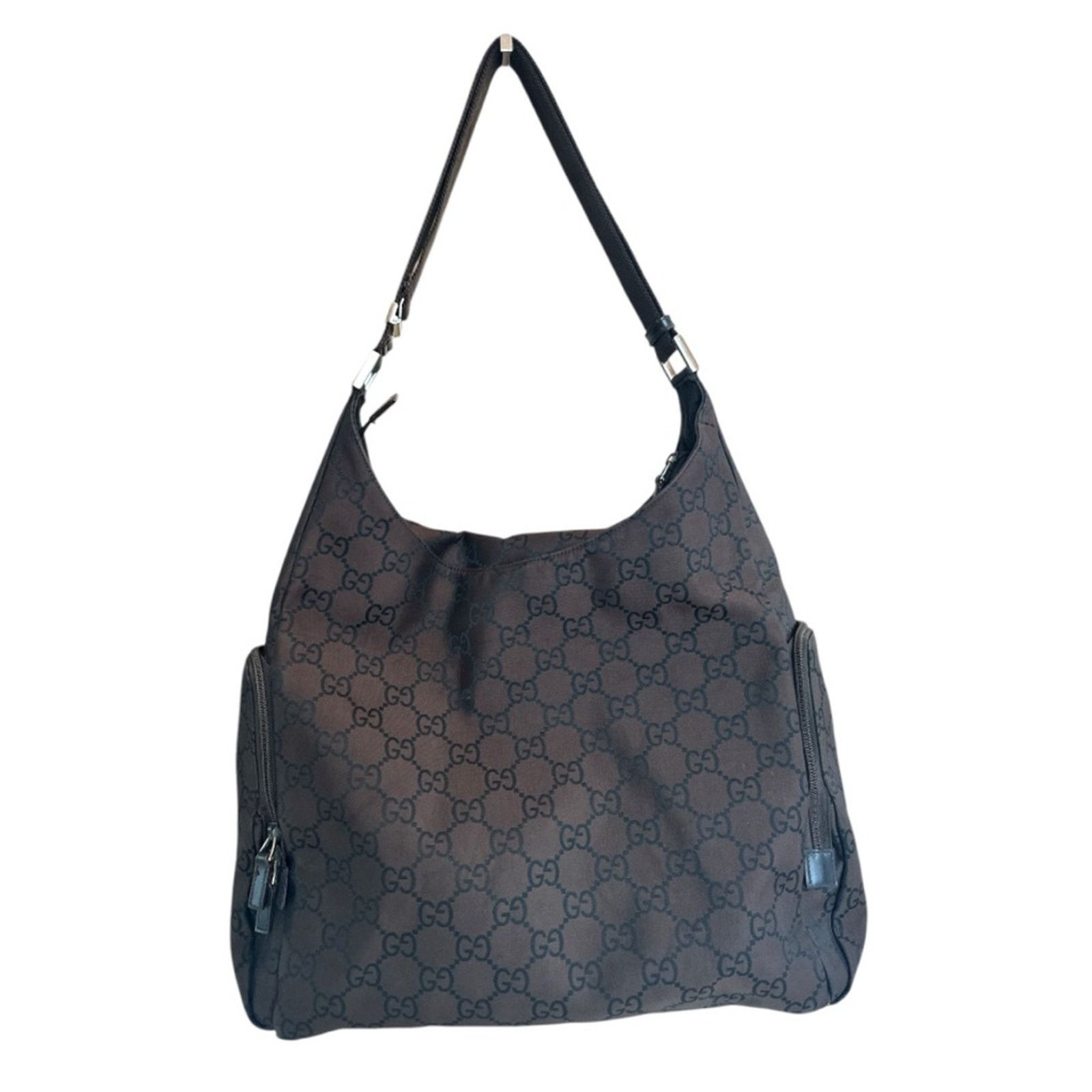 Gucci Gucci GG Monogram Canvas Brown Bag Size ONE SIZE - 2 Thumbnail