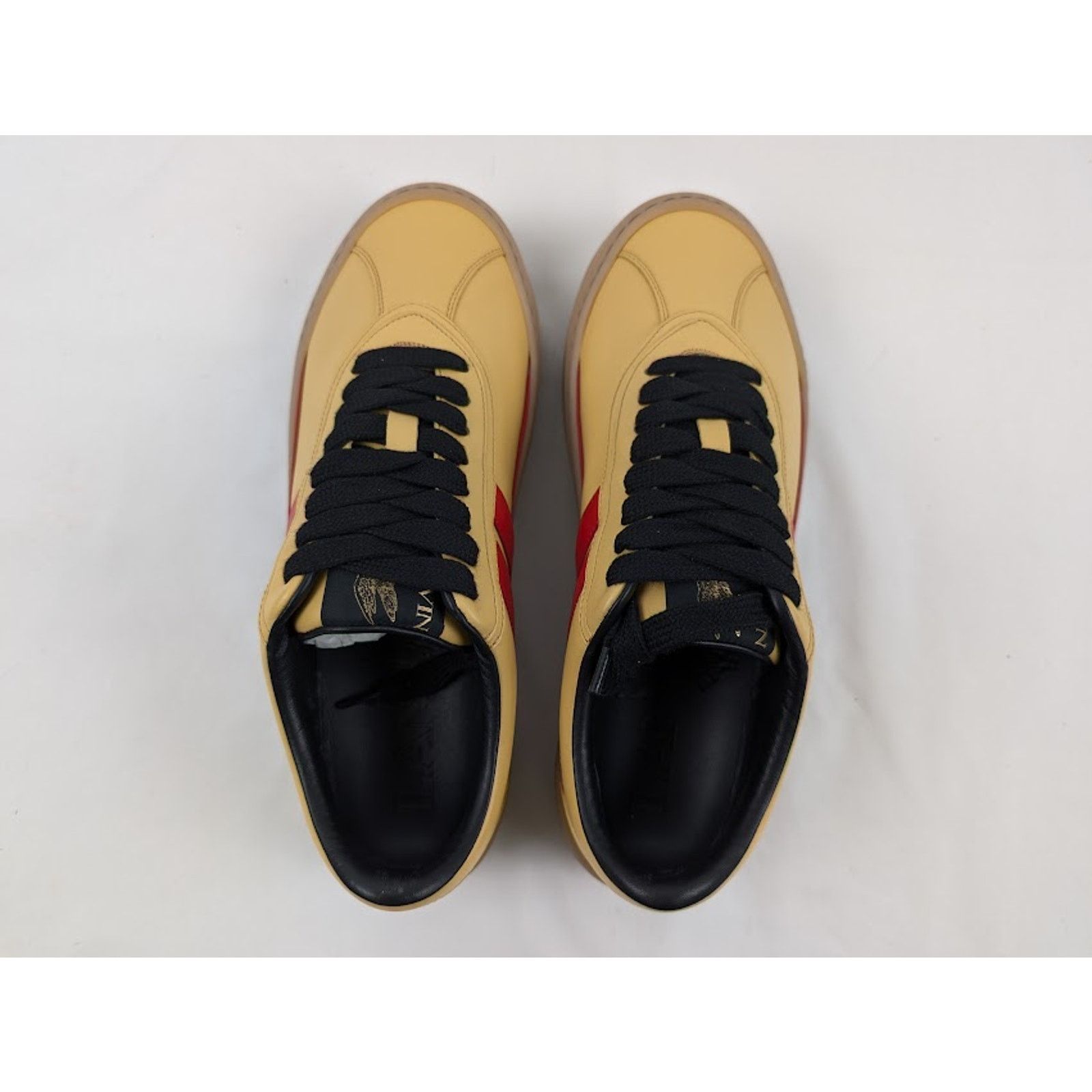 Lanvin o1rshd1 High Sole Low-Top Sneakers in Bright Yellow/Red Size US 8 / EU 41 - 4 Thumbnail