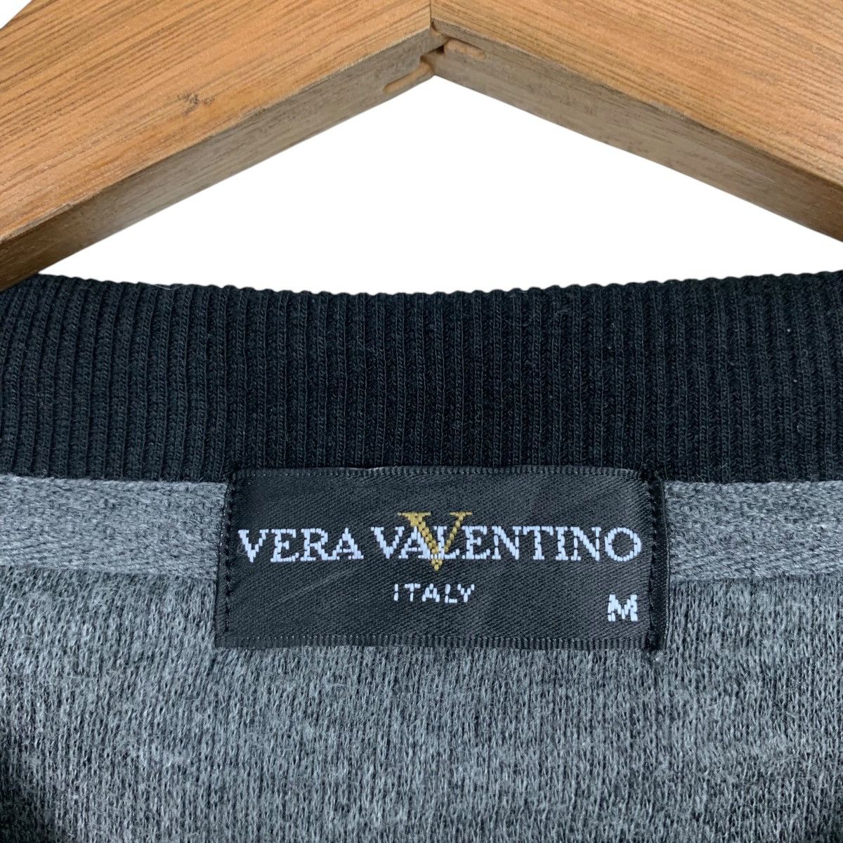Valentino VERA VALENTINO Single Pocket Crewneck Sweatshirt #1555-C70 Size US M / EU 48-50 / 2 - 11 Thumbnail
