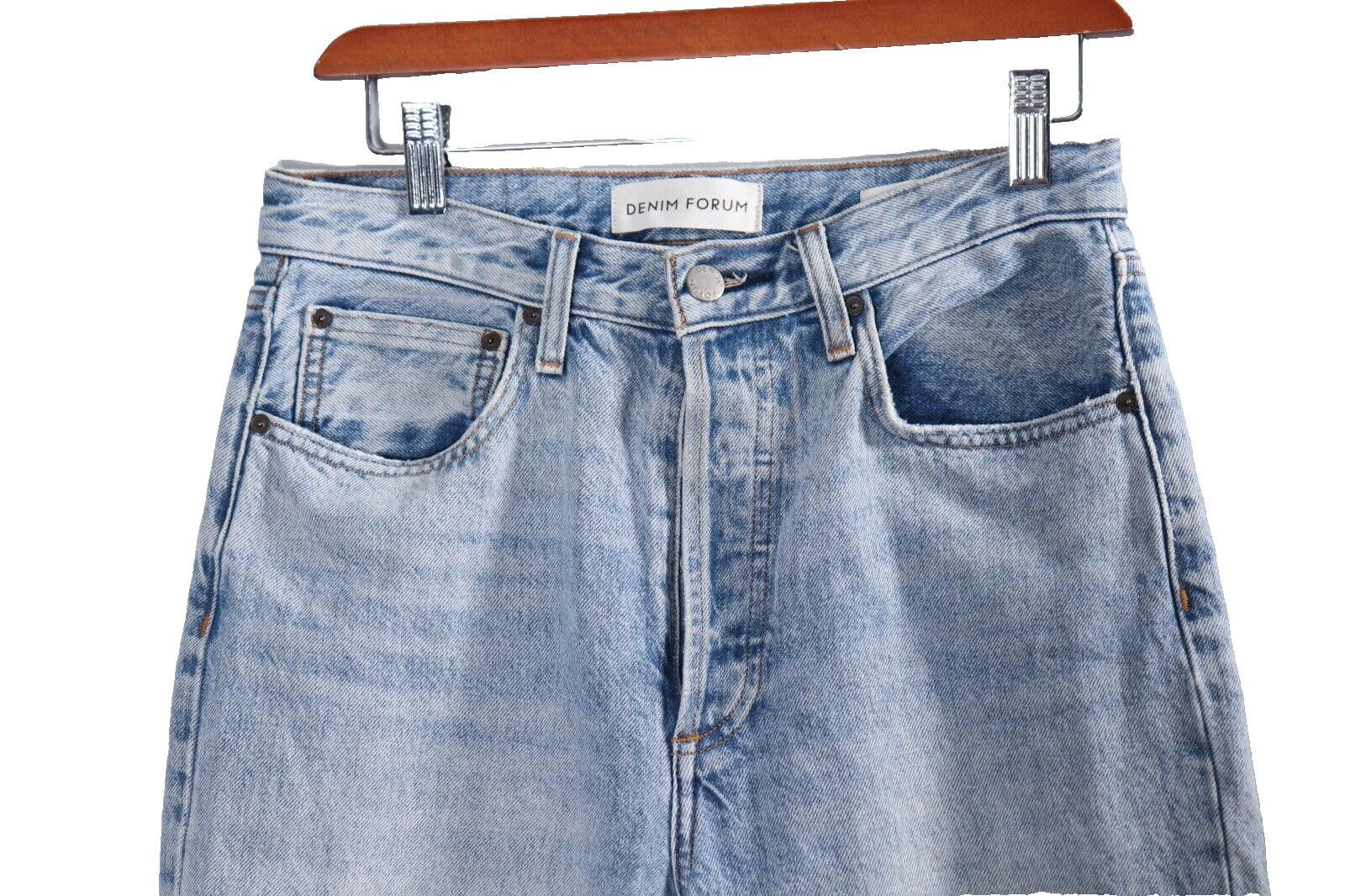 Designer Denim Forum US26 Blue Boyfriend High Rise Loose 28L Jeans Size 26" / US 2 / IT 38 - 8 Thumbnail