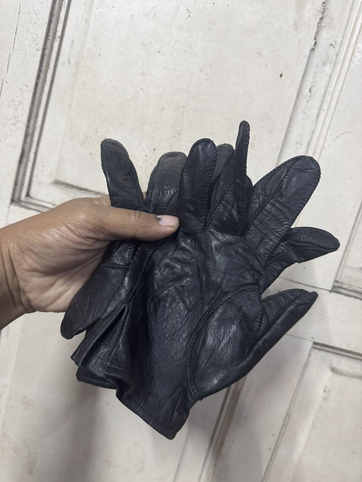 Valentino VALENTINO LEATHER HAND GLOVES Size ONE SIZE - 4 Thumbnail
