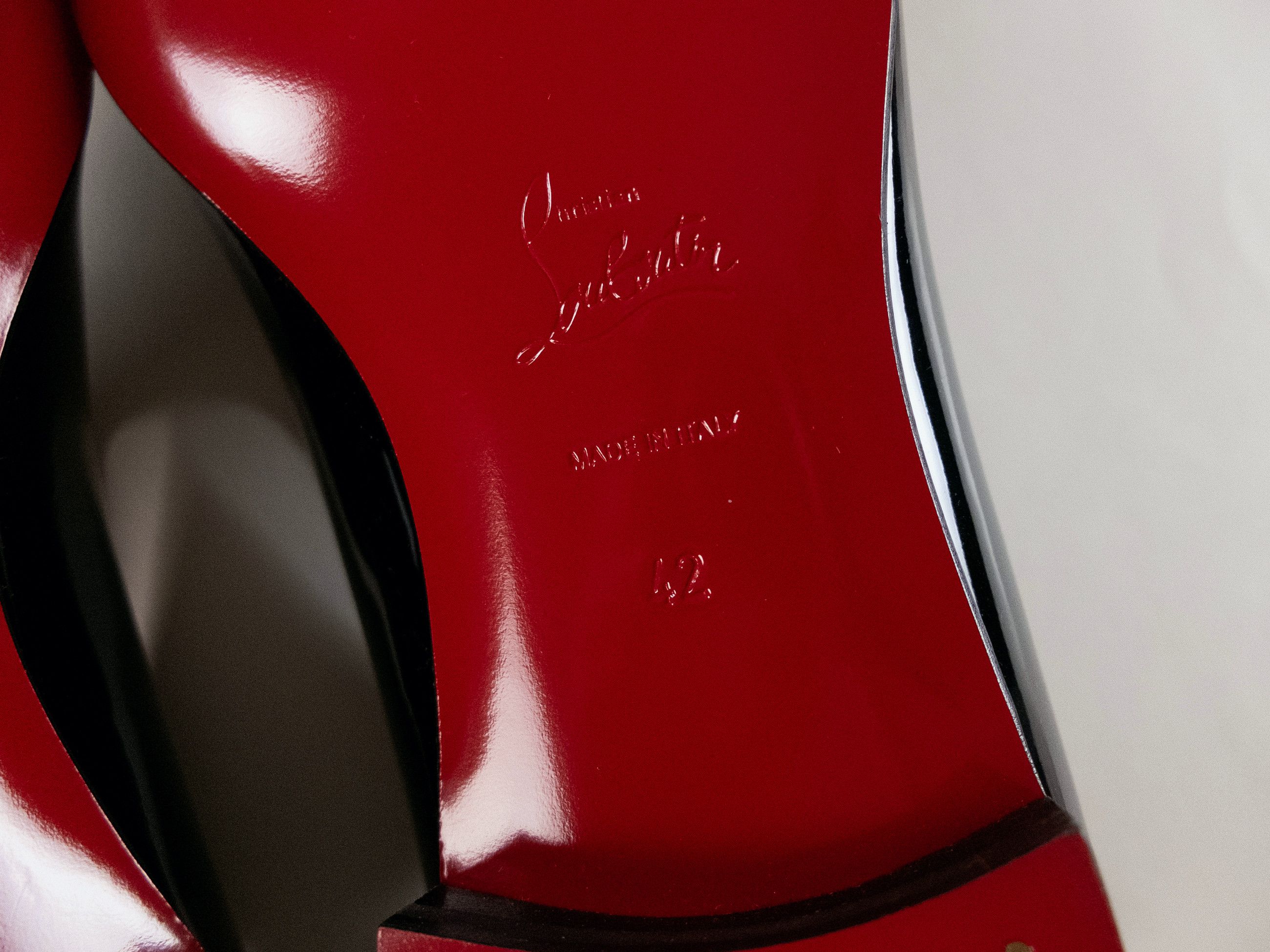 Christian Louboutin CHRISTIAN LOUBOUTIN Dandy Chick black patent leather shoes Size US 9 / EU 42 - 11 Thumbnail