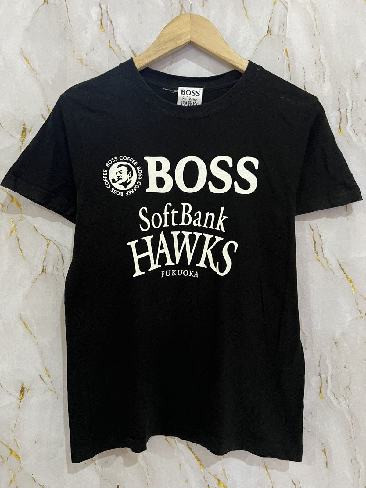 Japanese Brand BOSS x SoftBank Hawks – Rare Japanese Promo Size US S / EU 44-46 / 1 - 1 Thumbnail