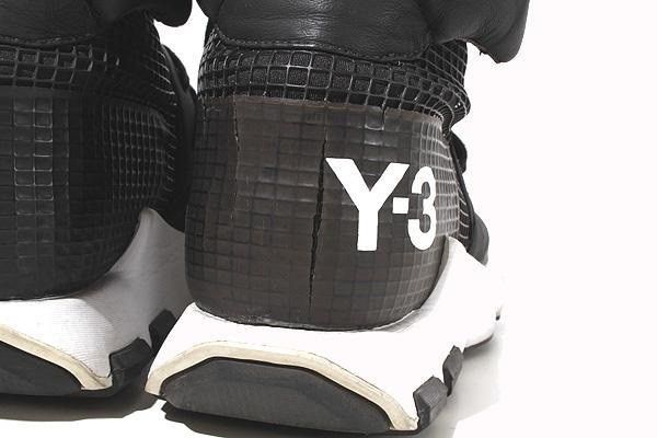 Adidas Y-3 Noci High Black White Sneaker Boots Size US 9 / EU 42 - 5 Thumbnail