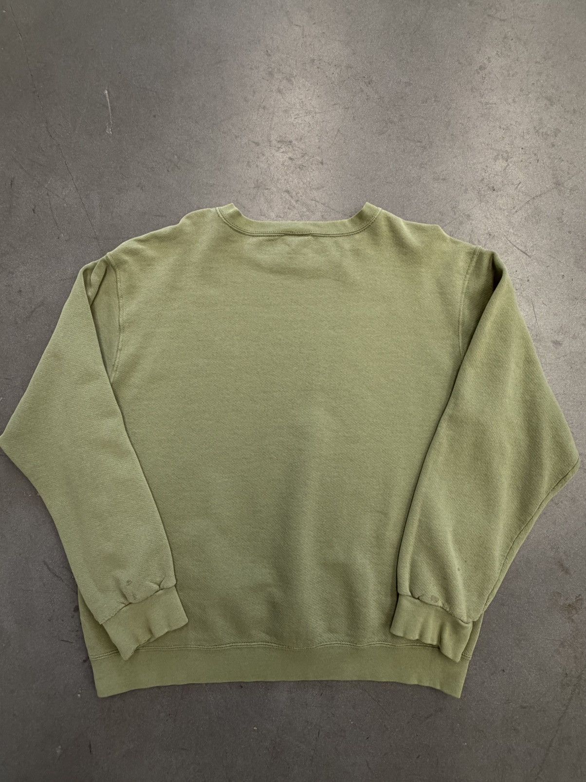 Nike Y2K Vintage Nike Embroidered Swoosh Jade Crewneck Size US L / EU 52-54 / 3 - 2 Thumbnail
