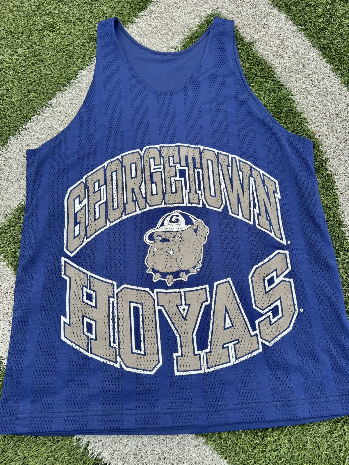 Vintage 90’s Georgetown Hoyas Vintage College NCAA Basketball Jersey Size US L / EU 52-54 / 3 - 2 Thumbnail