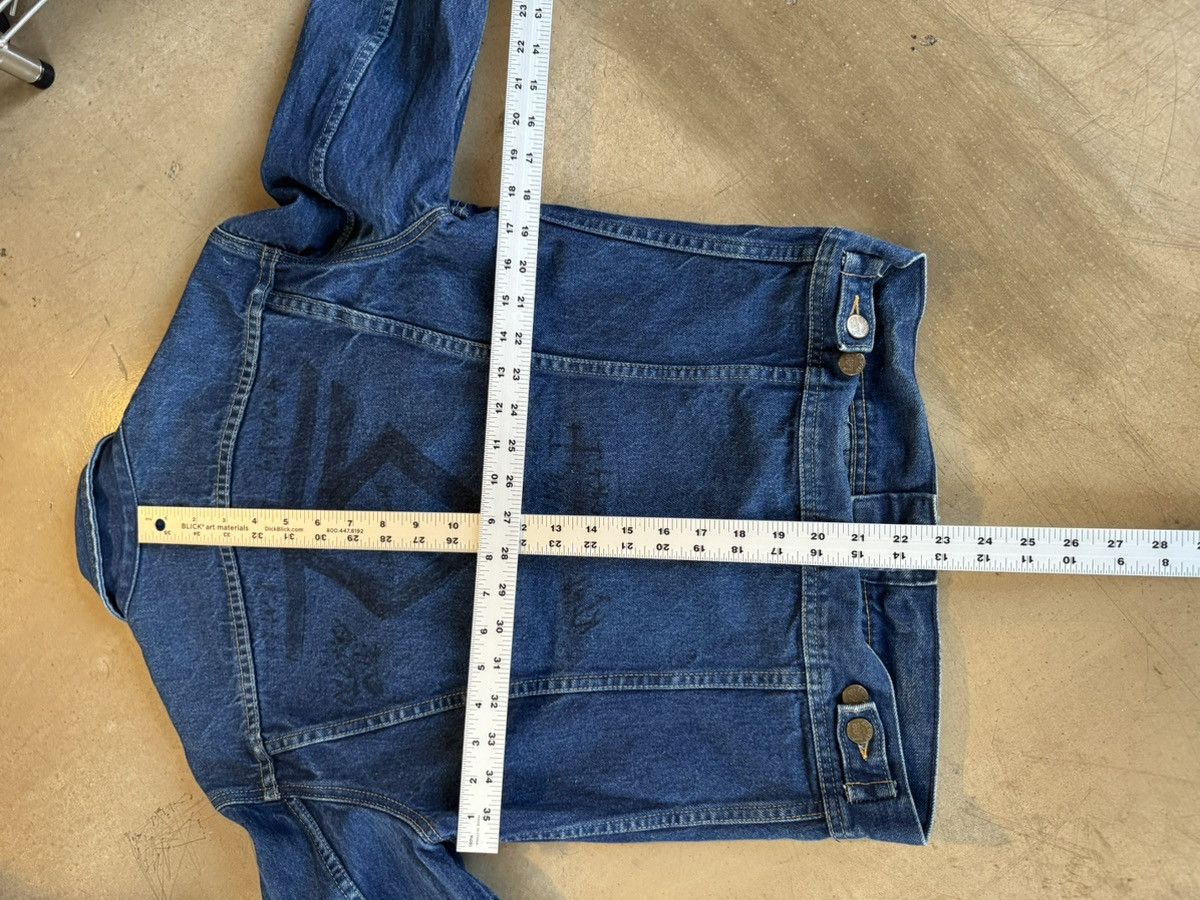 Lee × Vintage Vintage 70’s Lee Denim Trucker Graduation Jacket Size US S / EU 44-46 / 1 - 5 Thumbnail
