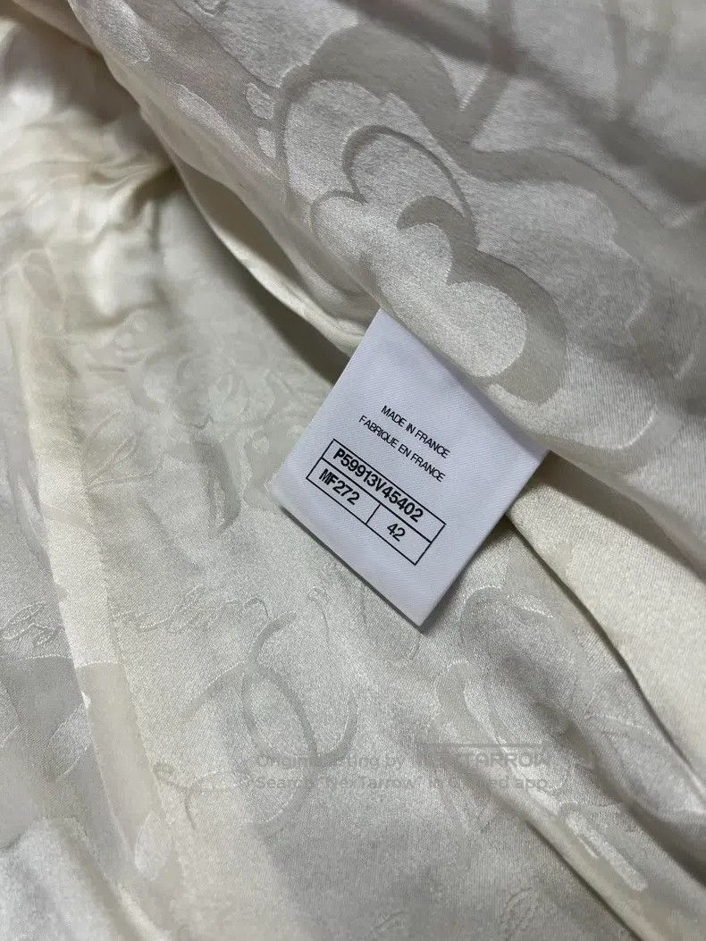 Chanel Chanel 18K Forest Series White and Brown Woven Two-pocket Size M / US 6-8 / IT 42-44 - 8 Thumbnail